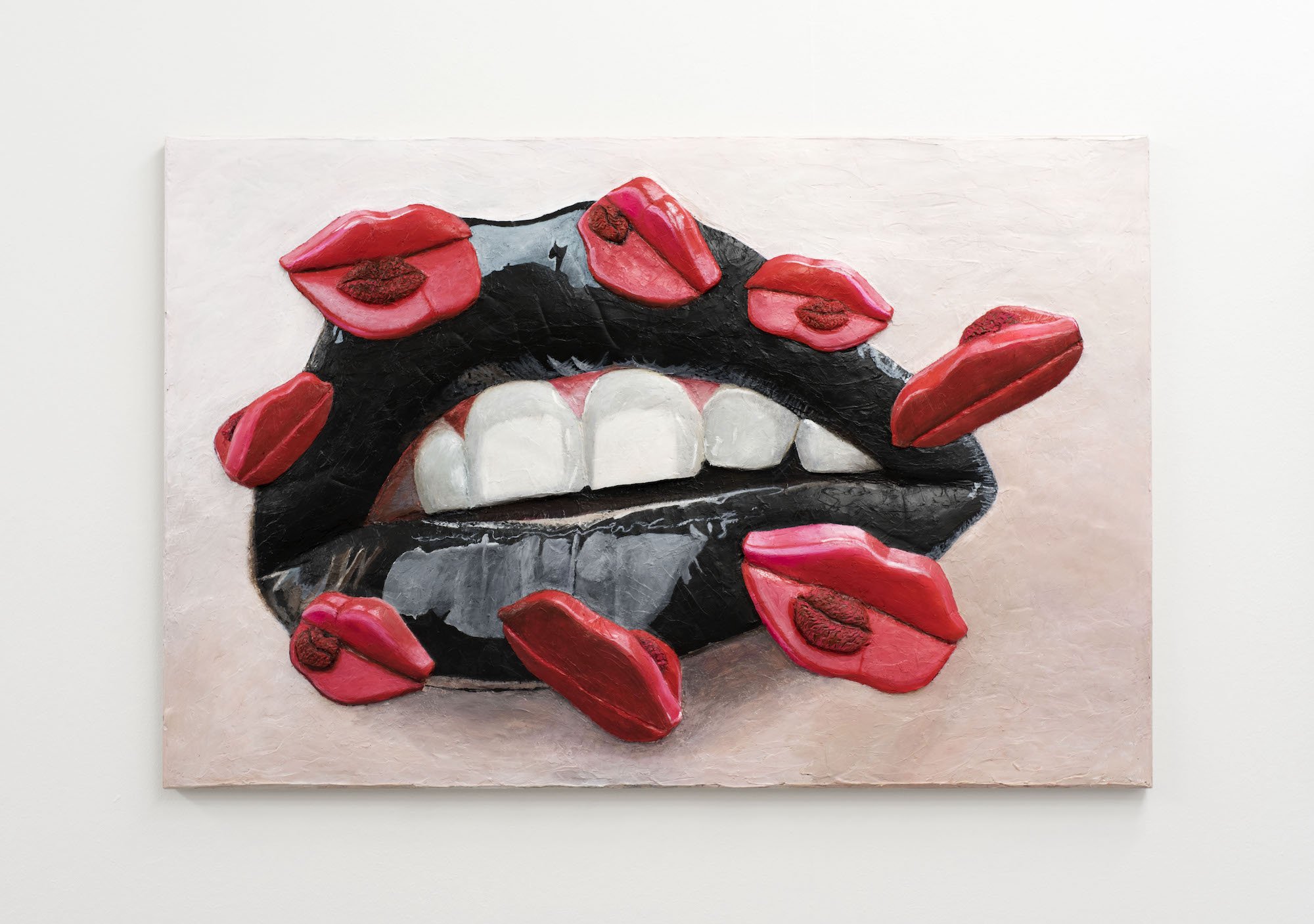 &lt;i&gt;Red Lip Couch Lips,&lt;/i&gt; 2021