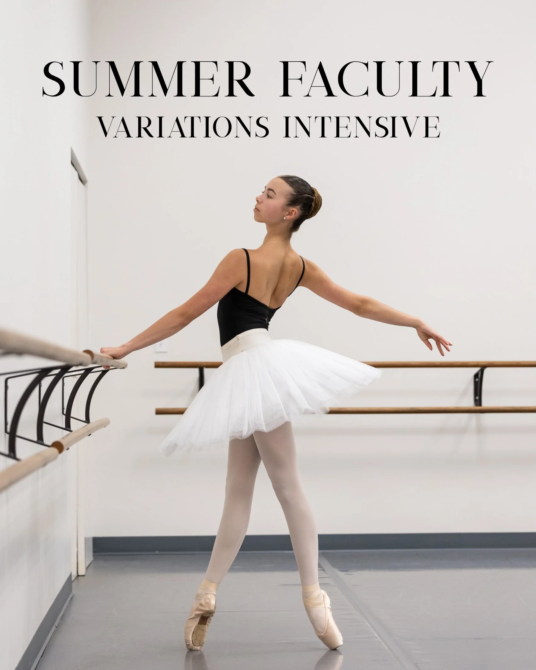 Summer has officially begun! ☀️ We had an incredible first day at our Variations Summer Intensive and are so excited for everything ahead.

We&rsquo;re also thrilled to introduce our 2026 Variations Intensive Faculty. Get ready for an inspiring seaso