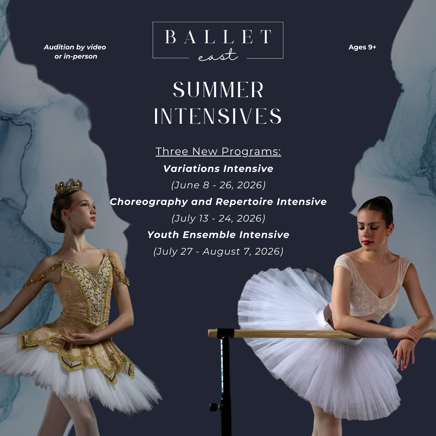 Summer Intensives Ages 9 and Over