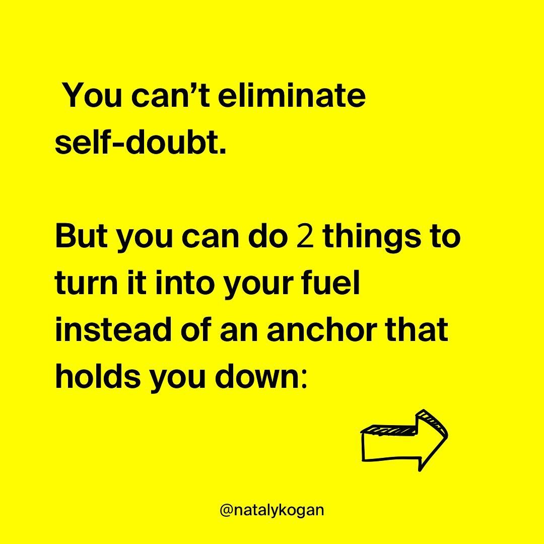 An invitation to change how you think about self-doubt 💛
.
.
I&rsquo;d love to know how this resonates with you - let me know in the comments!💥
.
.
#selfdiscovery #selfdoubt #selfconfidence #selfmastery #selfdevelopment #mindsetcoachingforwomen