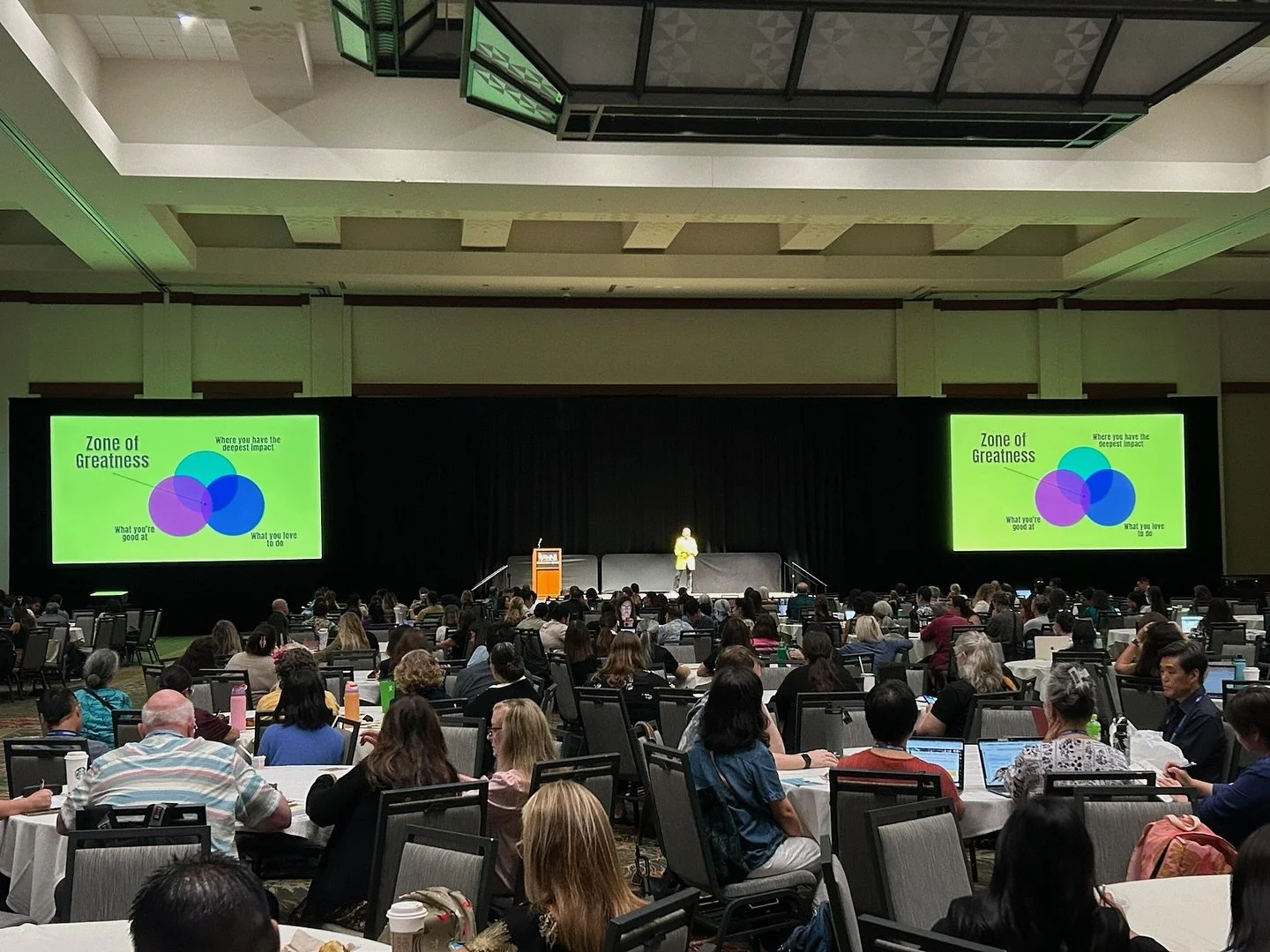 &ldquo;It was life changing!&rdquo; was the phrase I heard most after my keynote this week. It was for me, too.

I am so incredibly grateful to have delivered my keynote on developing a REINVENT&bull;ABLE Mindset to help you grow and thrive through c