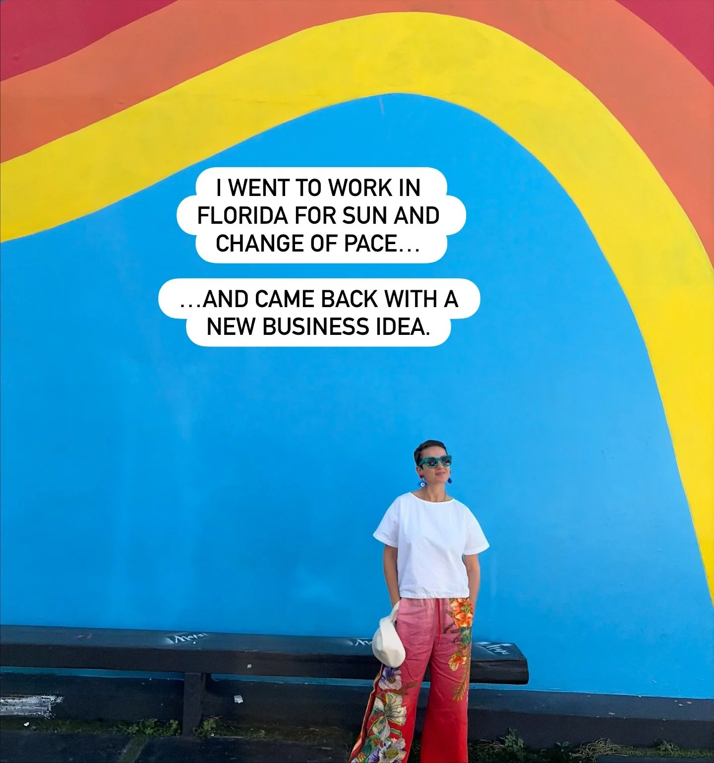 I spent the past week working from Florida, taking long morning walks with @avispiv , thawing out from the Boston chill, and seeing some friends.

We both feel refreshed and refueled&hellip;

&hellip; and we going to be building something new togethe