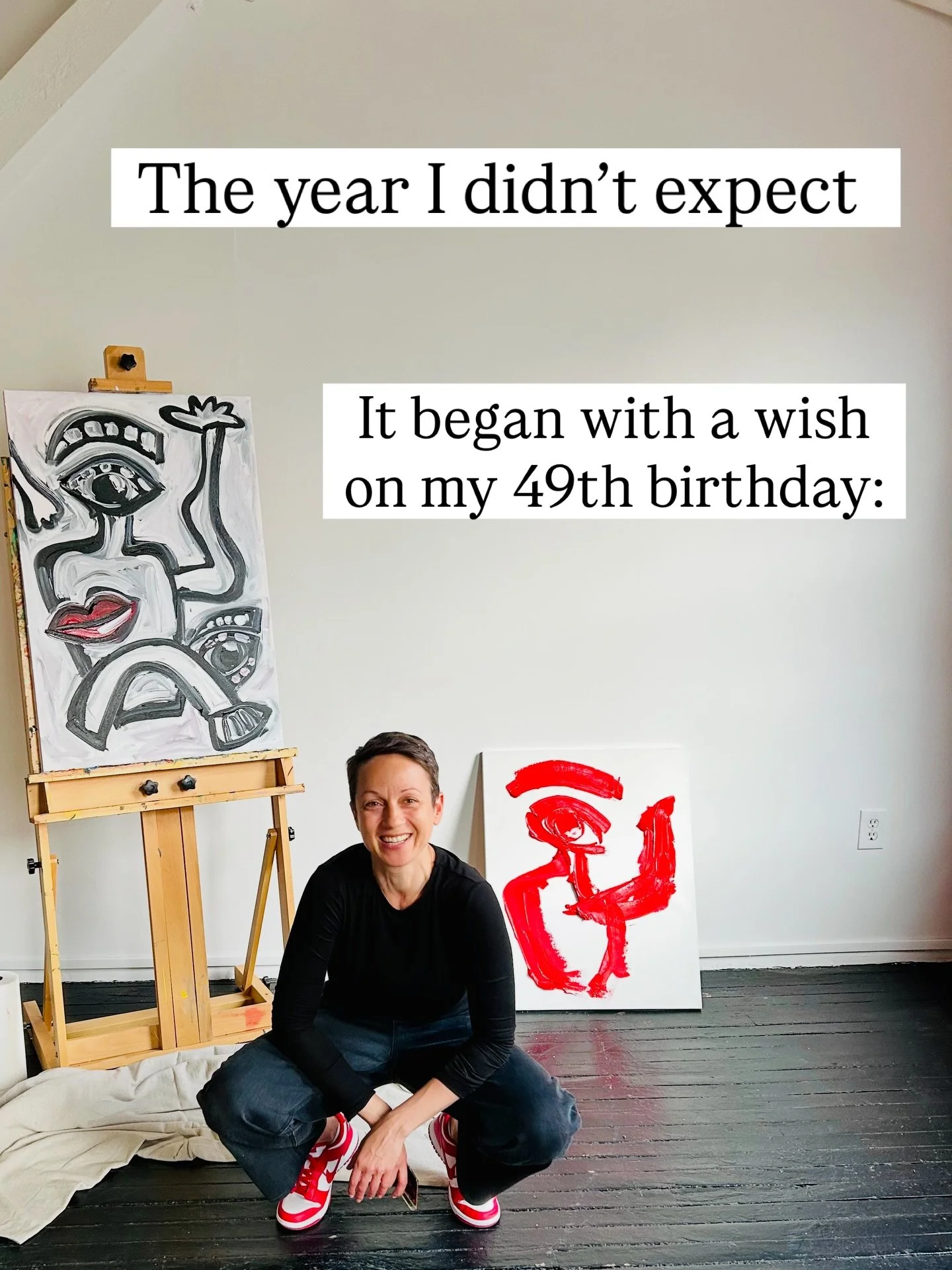 I never expected this year would go the way it has&hellip; but I am so proud of myself.
.
If there is something you&rsquo;re thinking about&hellip; a spark of an idea&hellip; something calling you&hellip;
.
&hellip; just start taking tiny steps towar