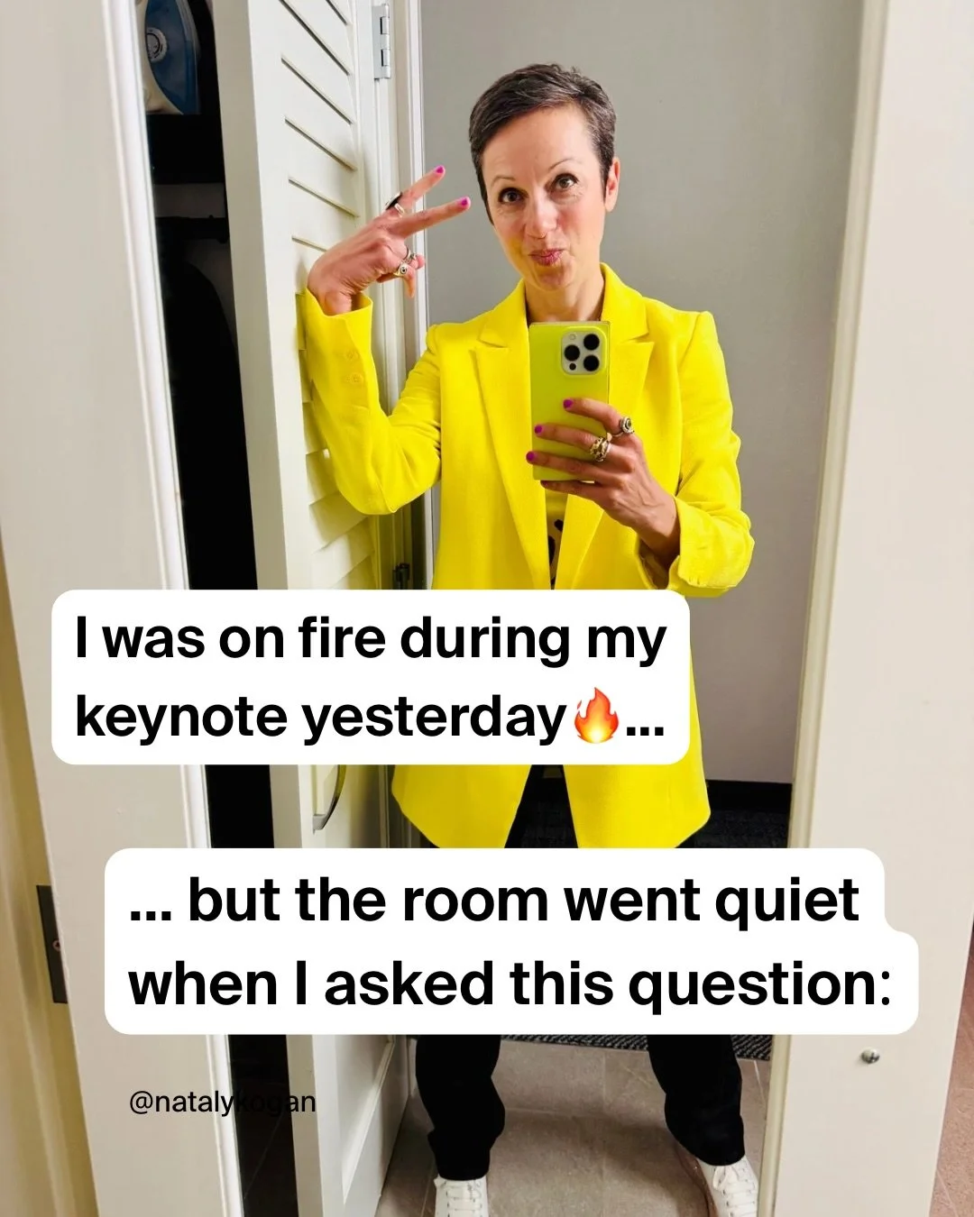 Most capable people aren&rsquo;t lacking experience.

They&rsquo;re operating below their authority.

I see this pattern constantly when I speak to rooms full of smart professionals, leaders, and founders.

The work they want to do is often just outs