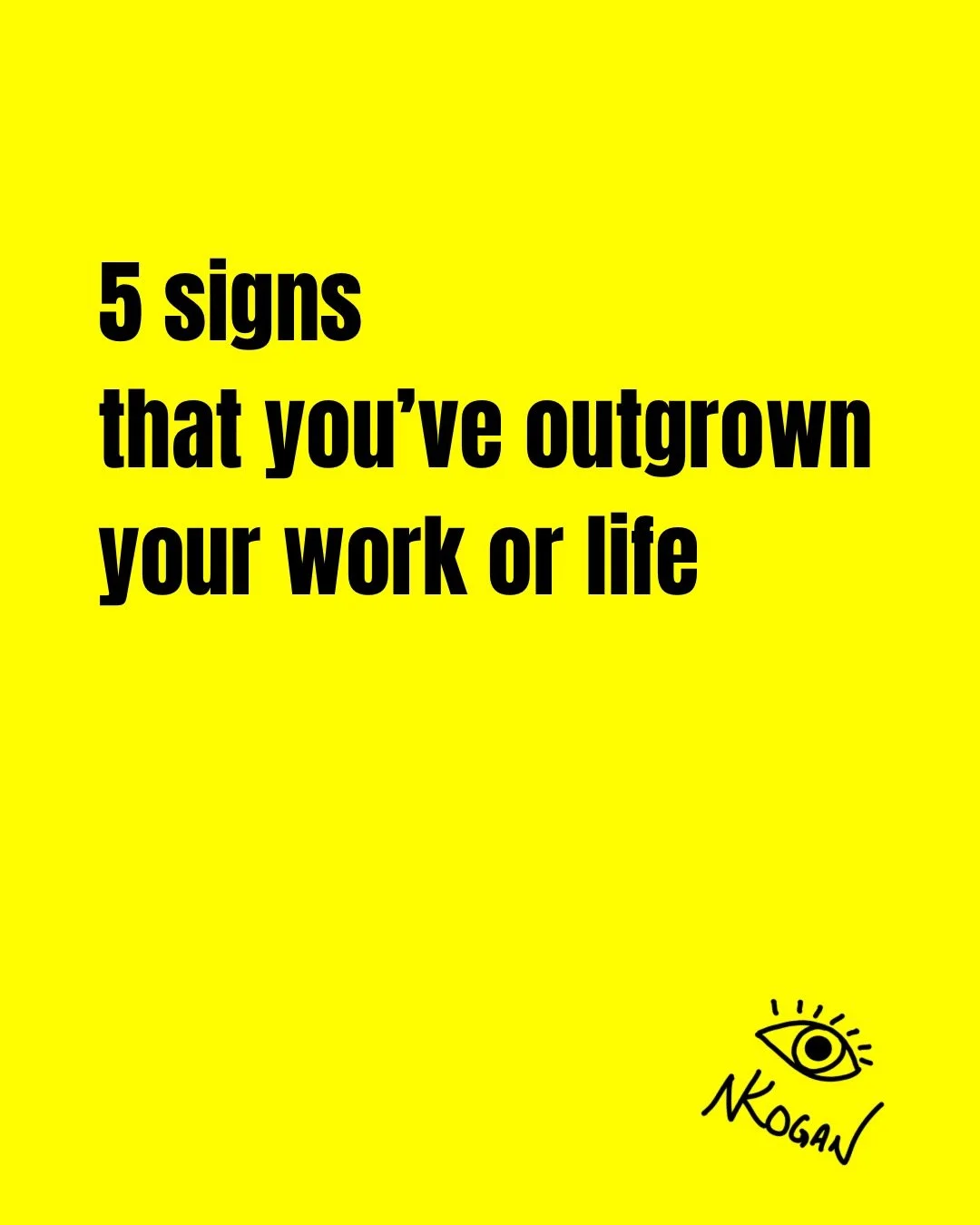 I wrote this from my heart to yours because I have been there: The moment when you&rsquo;ve outgrown the work or life you worked so hard to build.
.
It&rsquo;s uncomfortable and scary and uncertain.
.
And most people will shove aside their feelings a