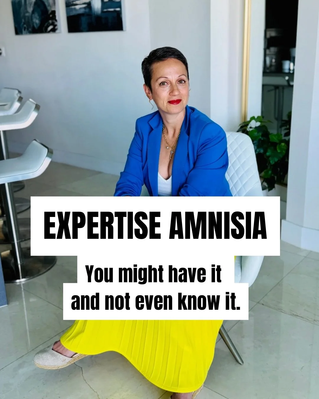 I&rsquo;ve experienced Expertise Amnesia myself.

When I left corporate to start my own company, I was so focused on everything I was new to that I sometimes forgot how much experience I was bringing with me.

And I&rsquo;ve felt some version of this