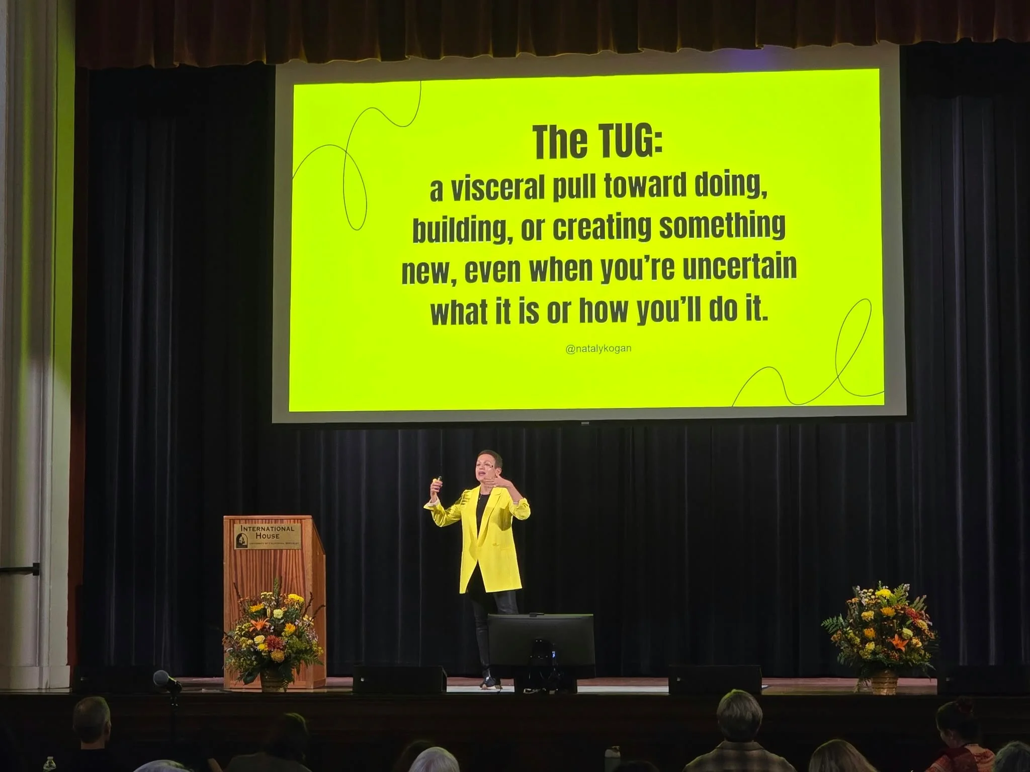 Your next doesn&rsquo;t begin with certainty. 
.
It begins with the Tug, the visceral feeling that you&rsquo;re ready to create and build something new, even if you&rsquo;re not sure what it is yet or how you will do it.
.
Yesterday I had the honor o