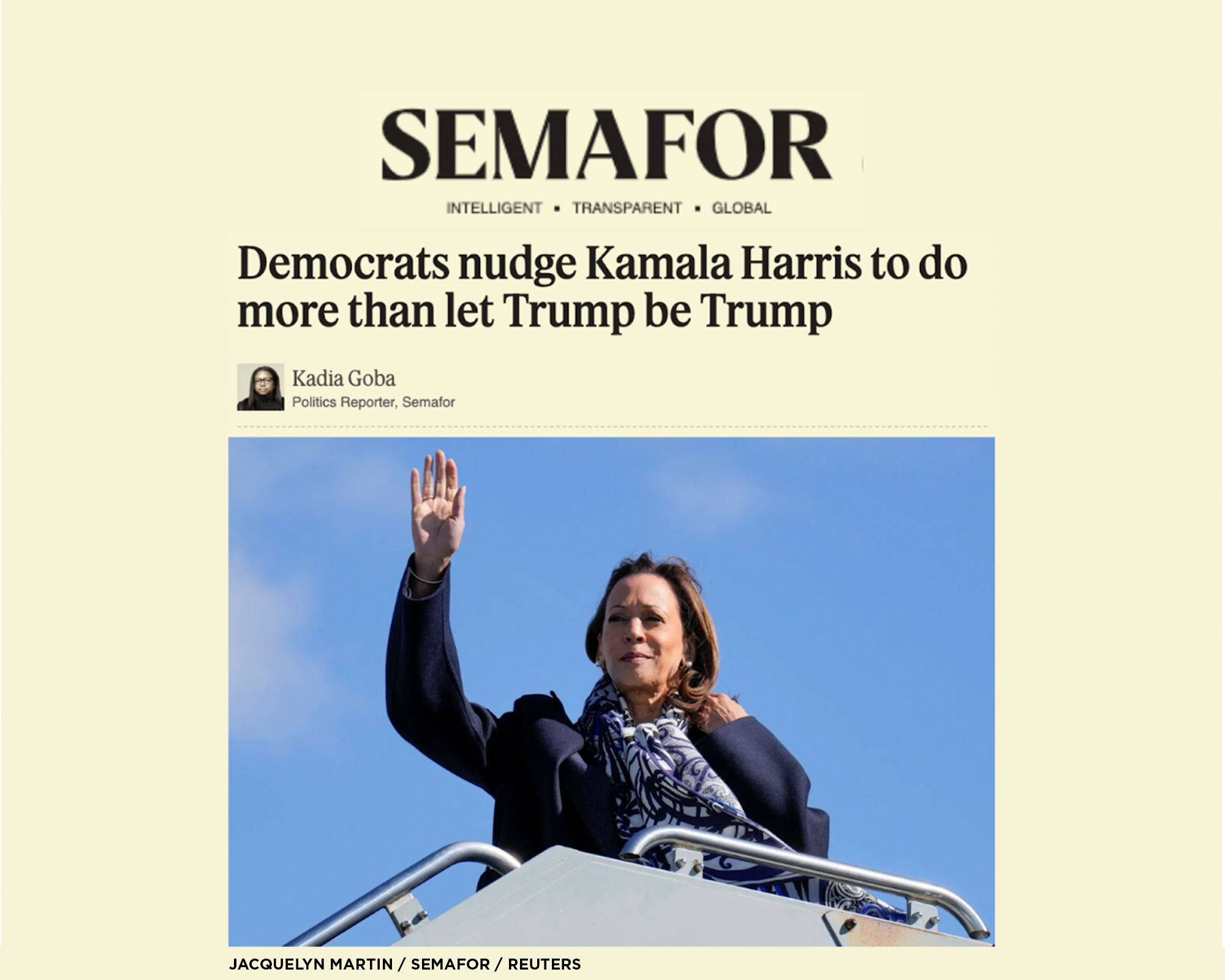 Alyssa Cass on how Kamala Harris can break through with “strength and fearlessness”
