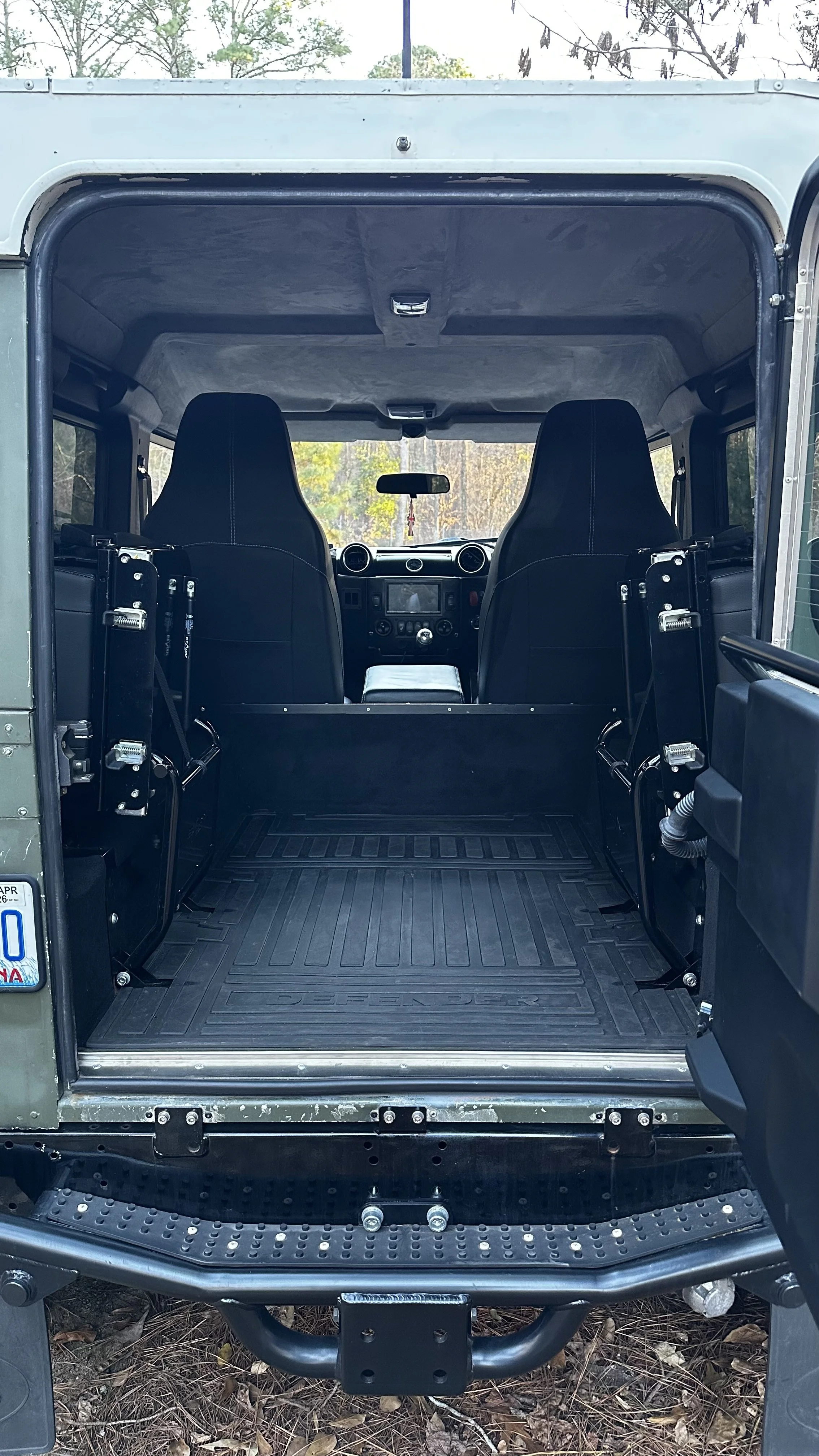 Rear Cargo Area