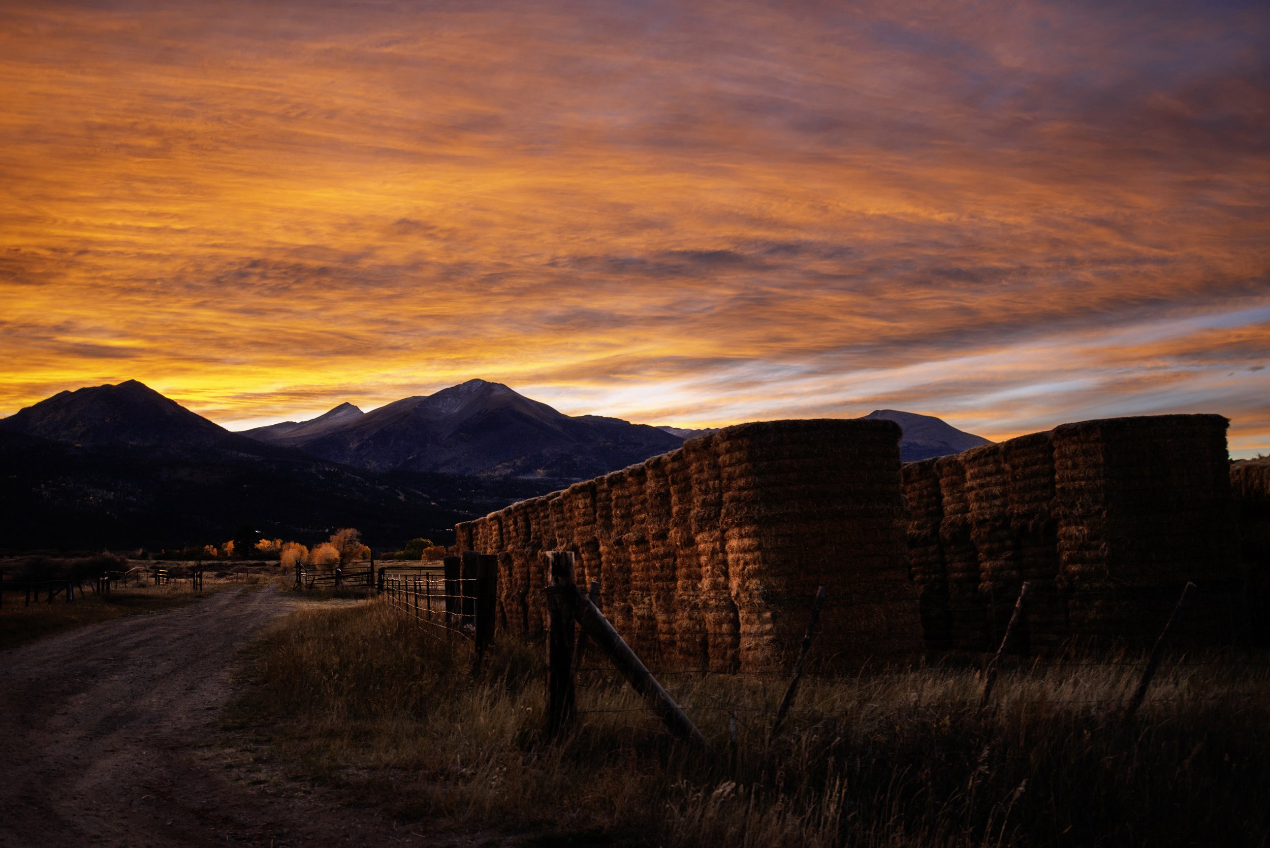 Sangre de Cristo Sunset, Westcliffe, Colorado