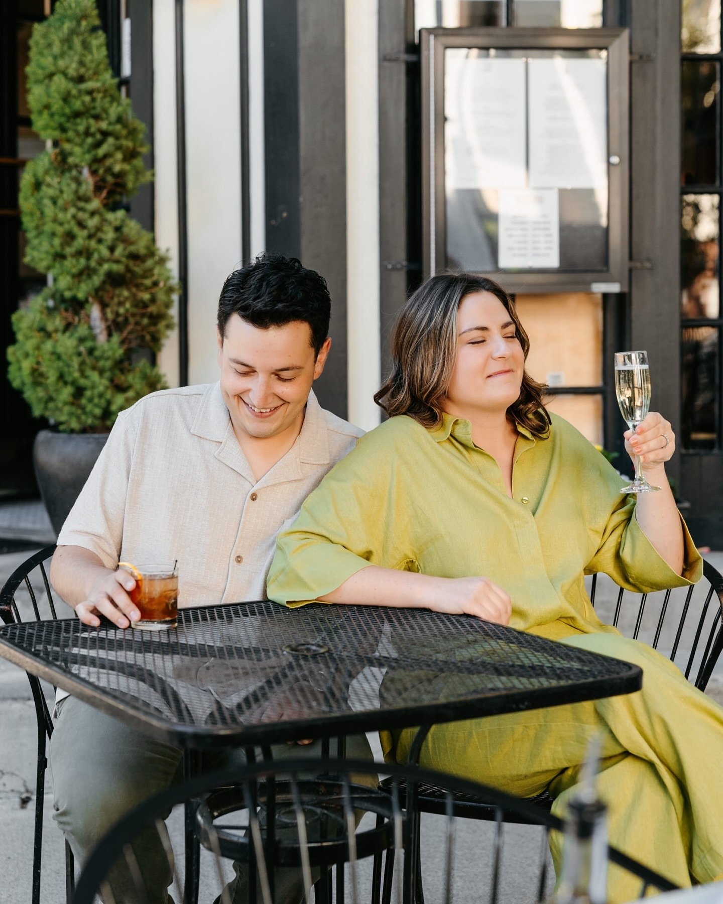 Tomorrow is finally Rachel &amp; Nick day!!!!! I can&rsquo;t wait to laugh with them and their people all day long at my fave place @the.arbory!!!! It was hard to stay on task at their engagement session because we were so busy chatting at @salstratt