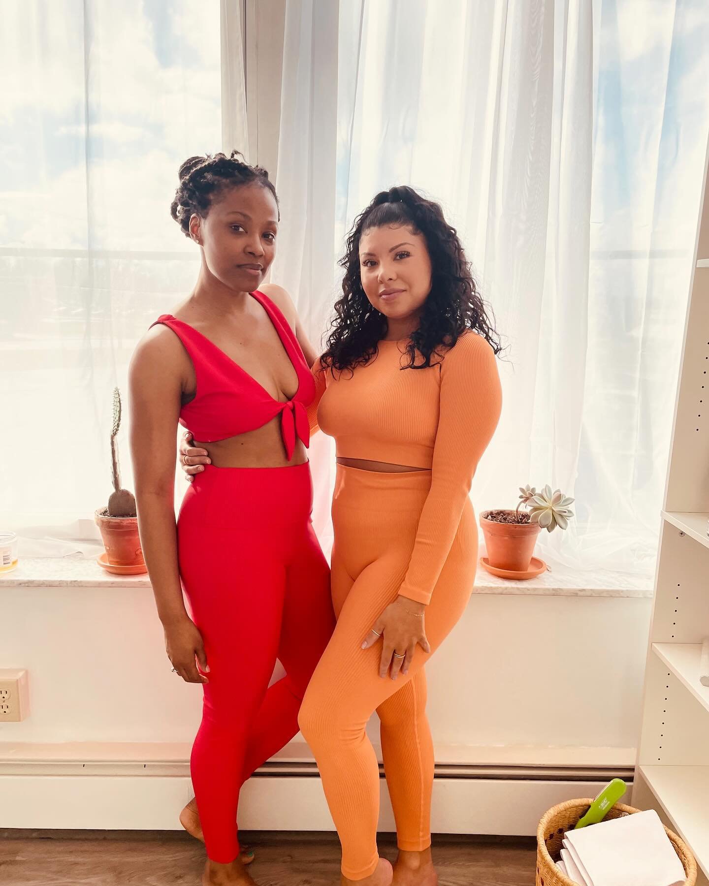 Join our special guests Jessica @tenacious.femme + Tasha @tashakelker Sunday, May 19th at 1-2:15pm for @soft_cycle! 

Prepare to nurture yourself during your menstrual cycle. They&rsquo;ll lead you through a restorative yoga session, complemented by 