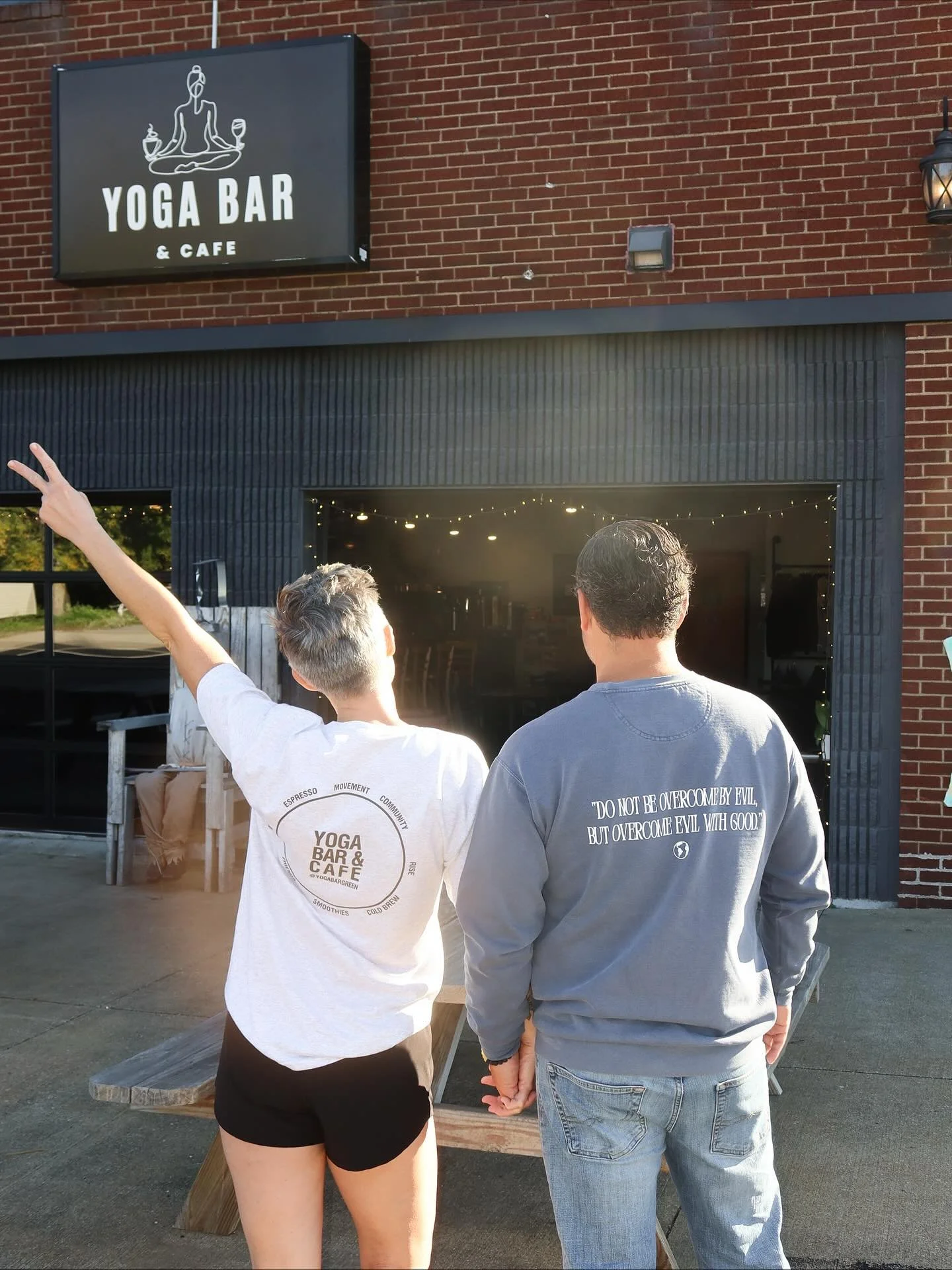 New Merch Drop! ✝️

We&rsquo;re so excited to introduce our newest YBC pieces &mdash; the BELIEVER crewneck and our new WSBF staple tee (Where Strangers Become Friends).

Each design carries a piece of who we are and what we stand for.
At Yoga Bar Ca