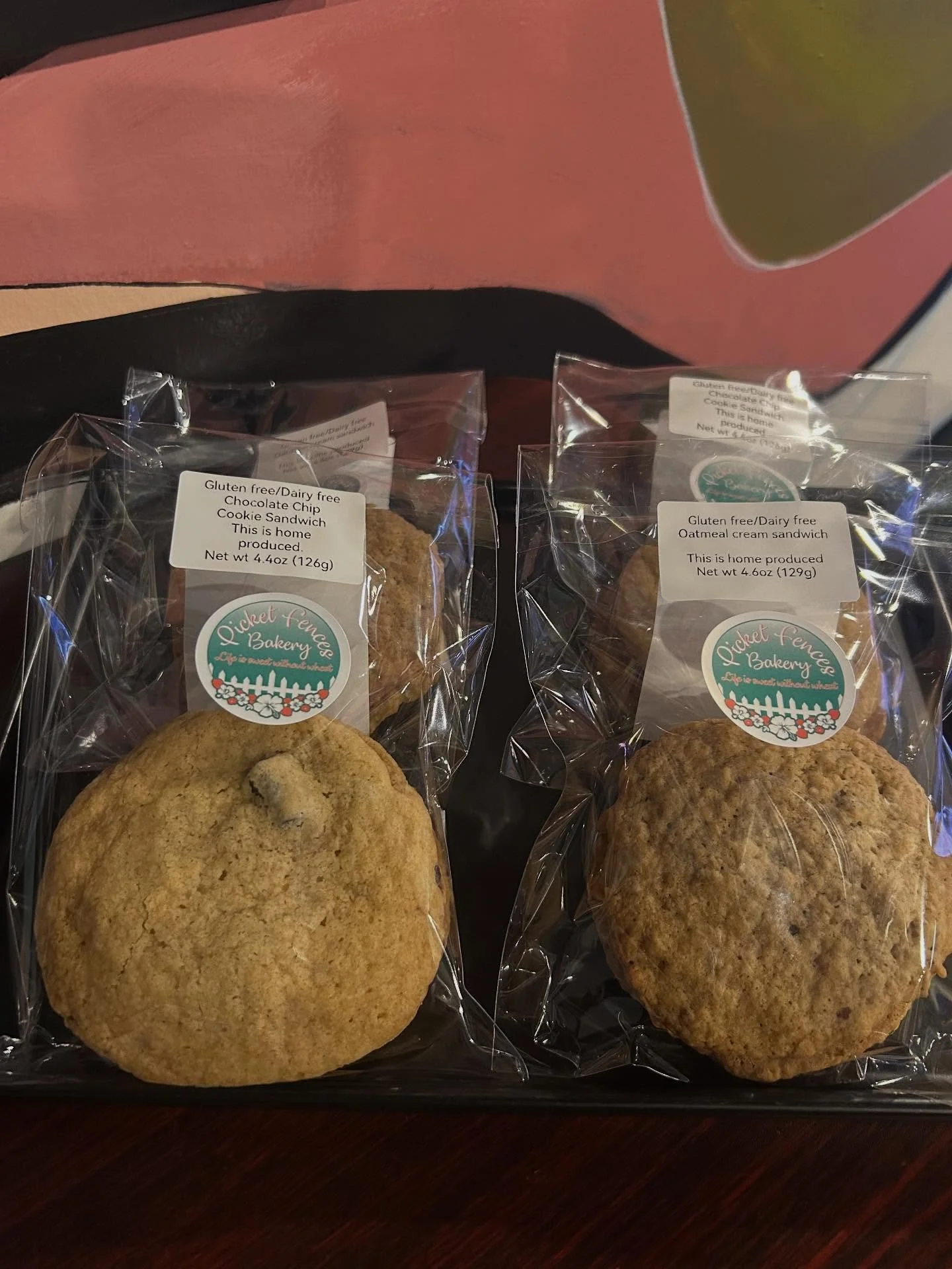 They&rsquo;re here!

We&rsquo;re excited to now carry treats from @picketfencesbakery &mdash; starting with dairy + gluten-free oatmeal cream pies and chocolate chip sandwich cookies (yes, they&rsquo;re as good as they sound!).

Check out her website