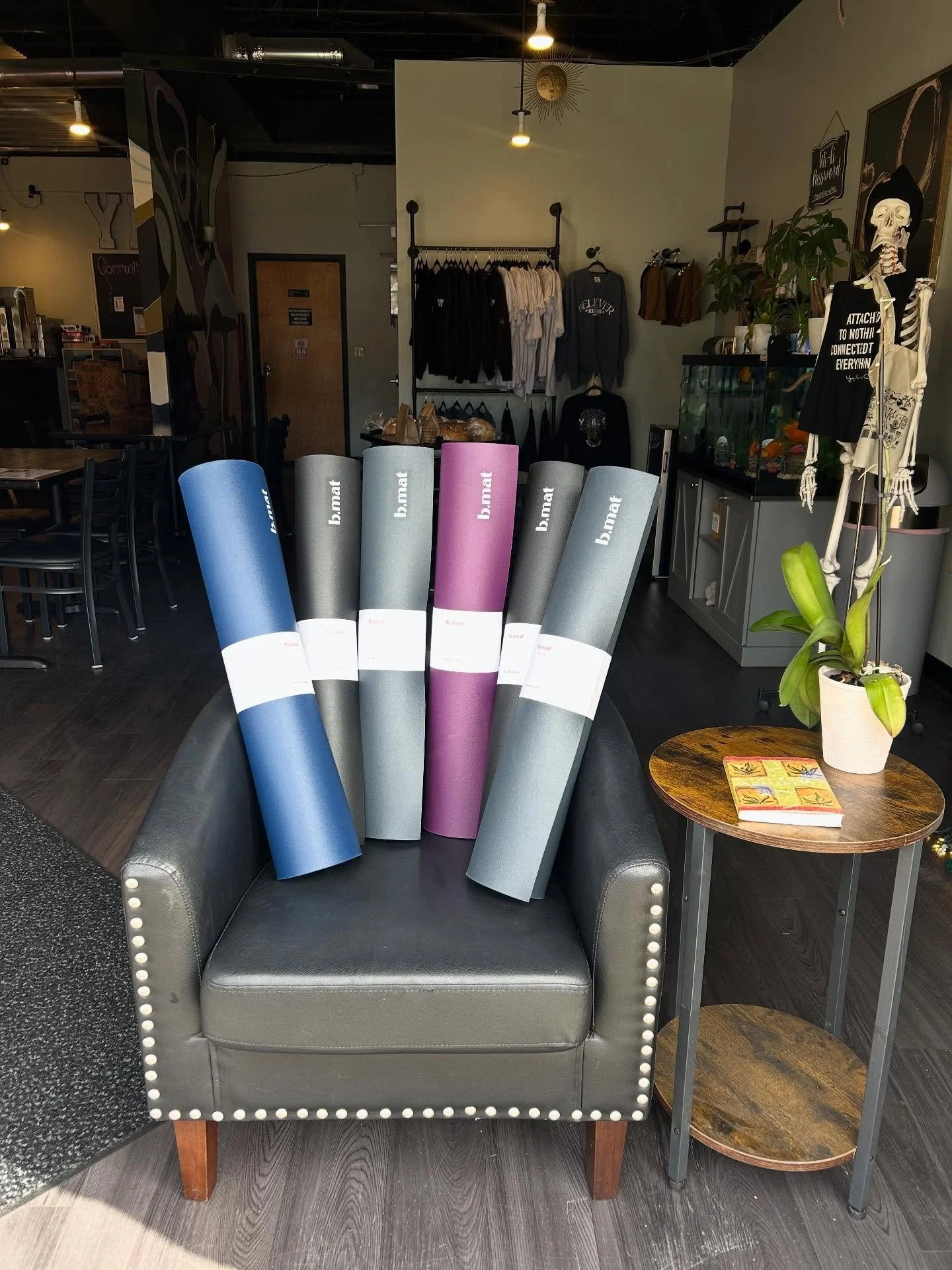 Yay! b, mat is back! 

We love supporting this small business that creates such high-quality, thoughtfully made mats &mdash; known for their incredible grip, durability, and comfort. Perfect for elevating your yoga practice.

Stop by YBC to check out