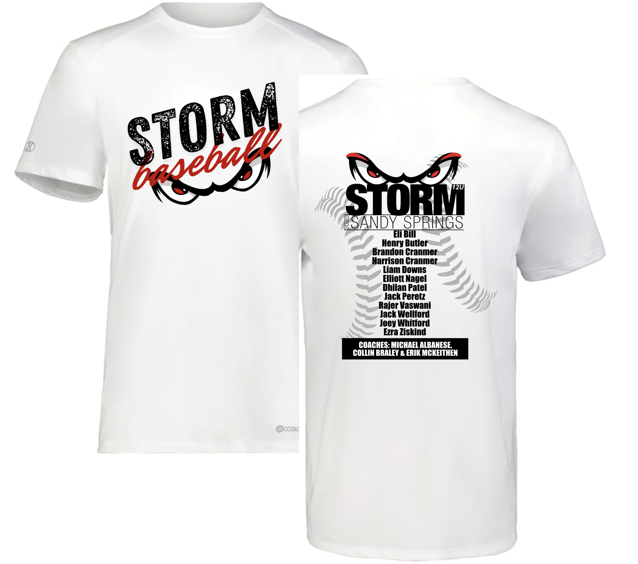 2026 Summer Baseball Roster Tee