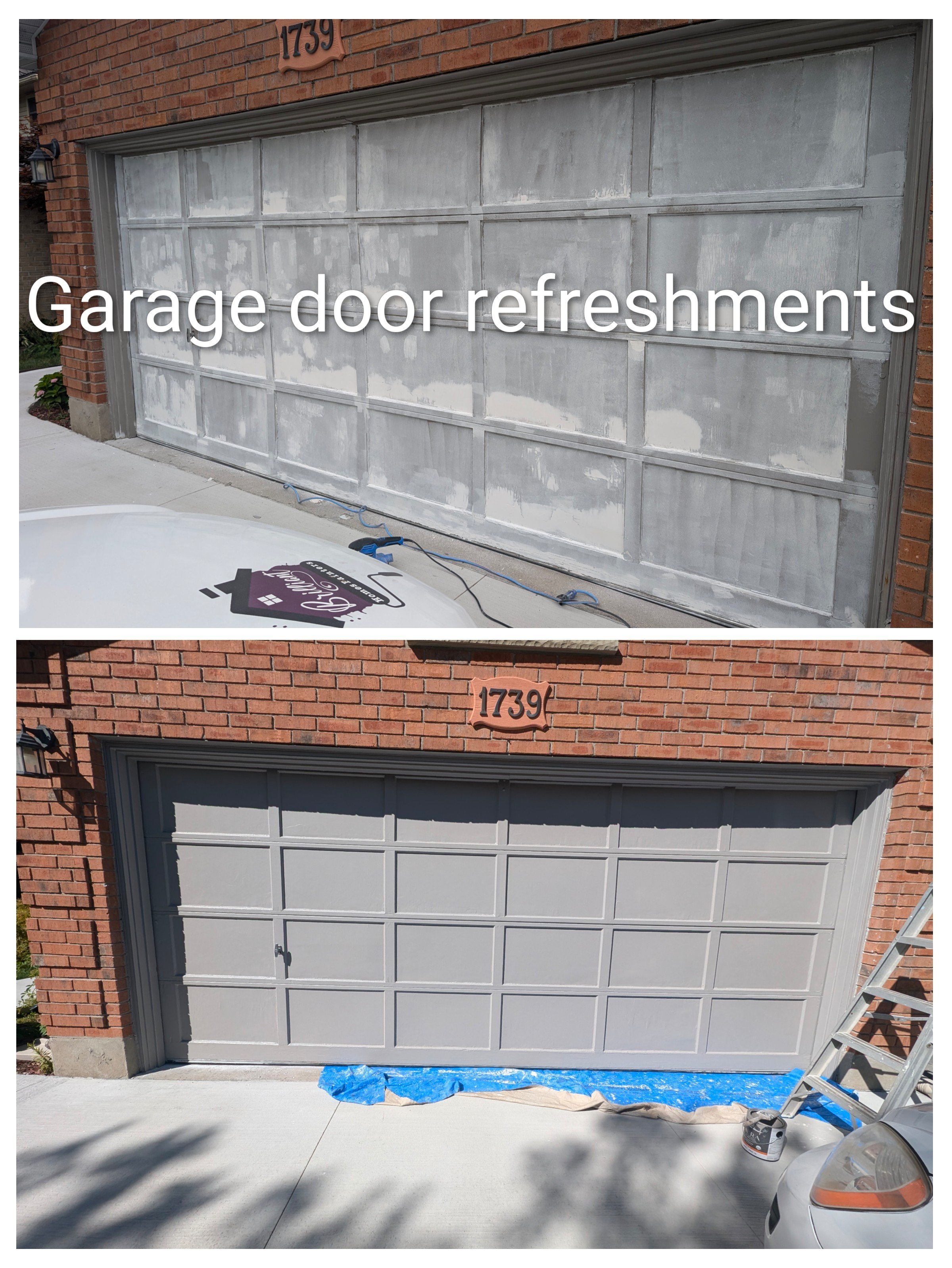 Exterior garage transformation London ontario