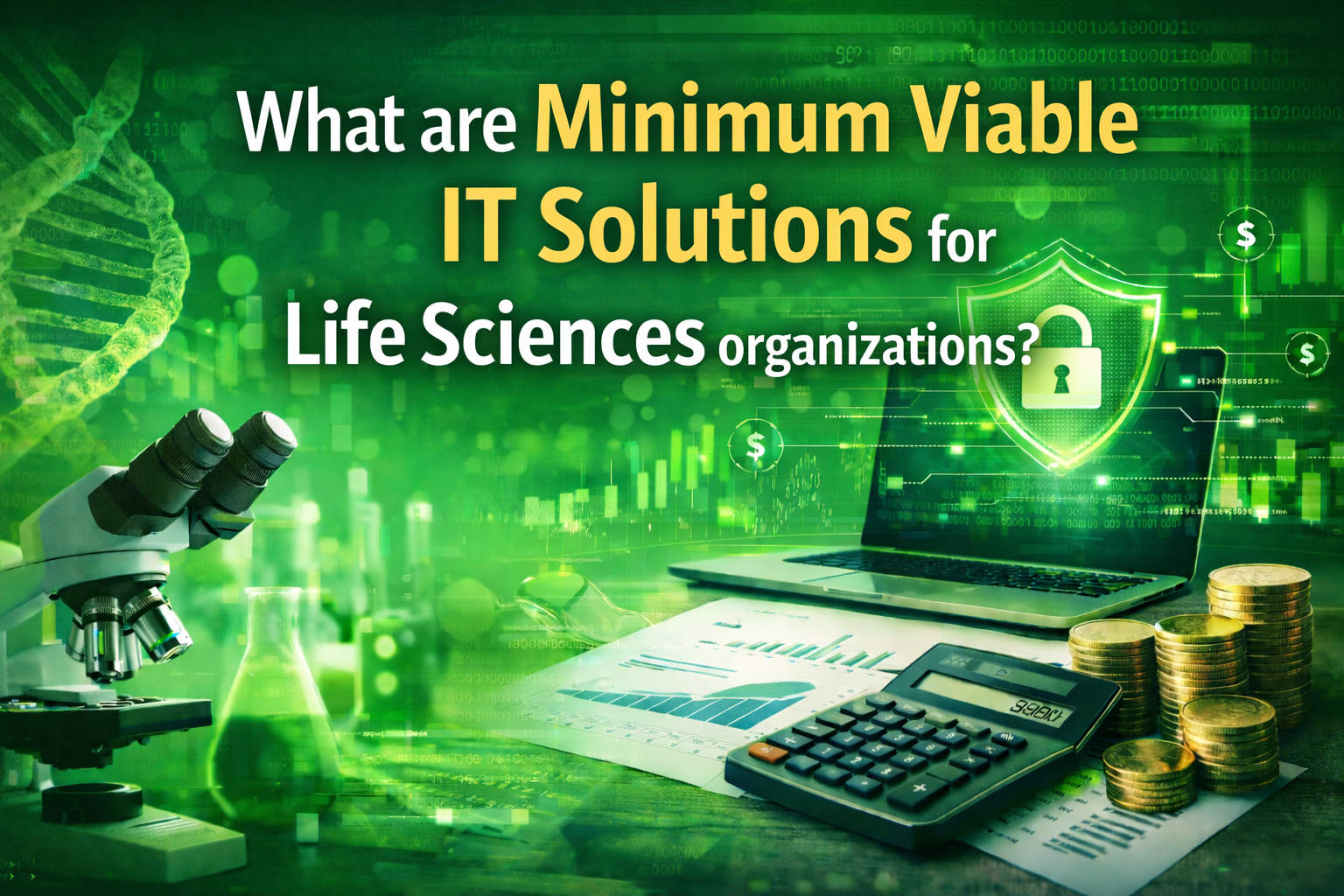 The Minimum Viable Cybersecurity &amp; IT Solutions for Life Sciences: What You Actually Need (and What You Don’t)