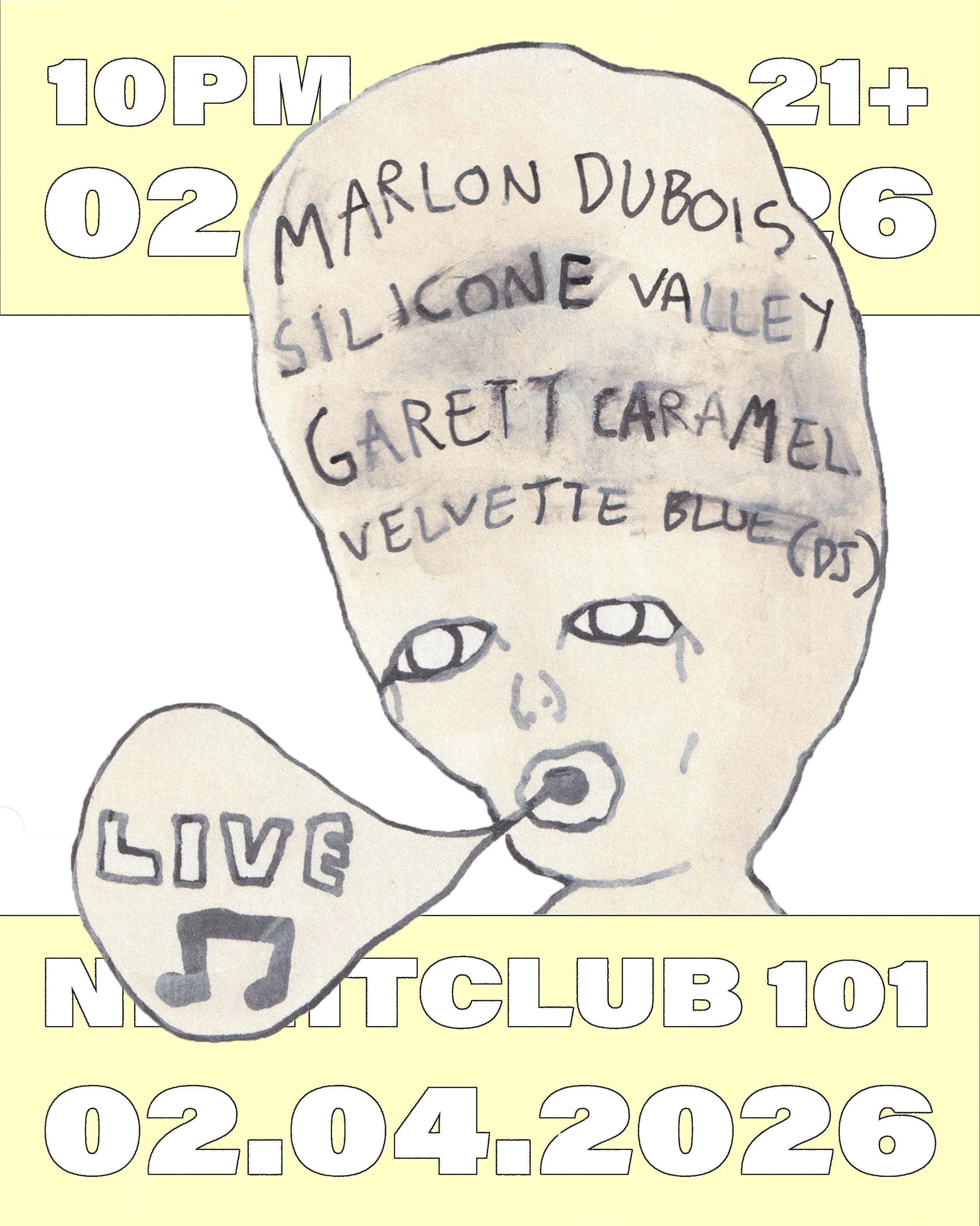 02.04.2026 live at nightclub 101
