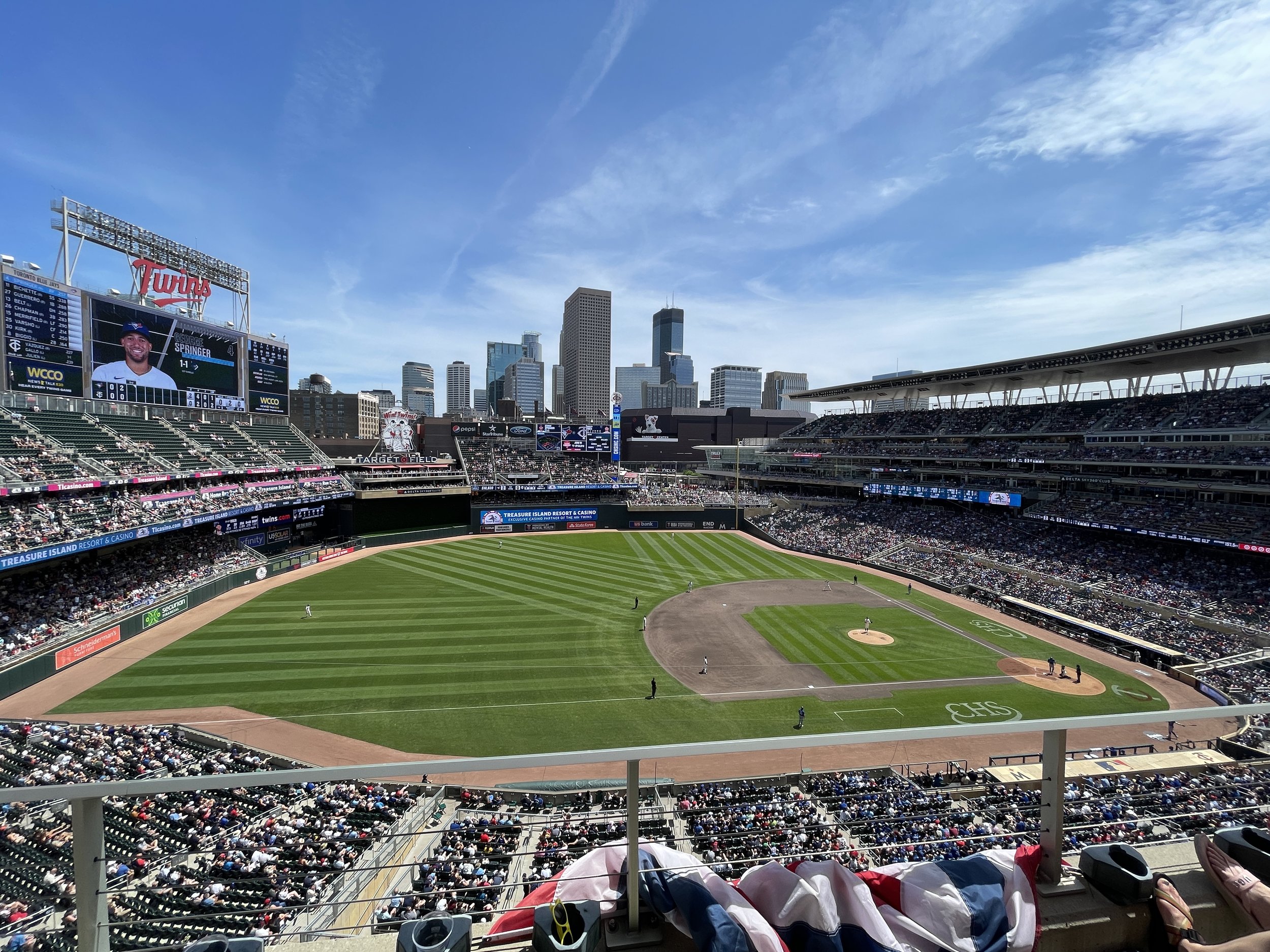  Sue Everson-Rose made making the most of this summer at a Twins Game! 