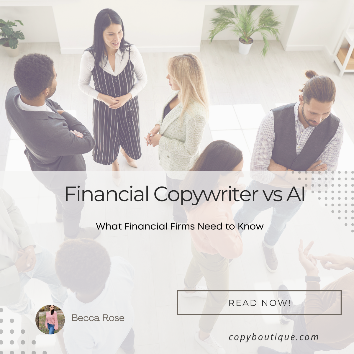 Financial Copywriter vs AI: What Financial Firms Need to Know