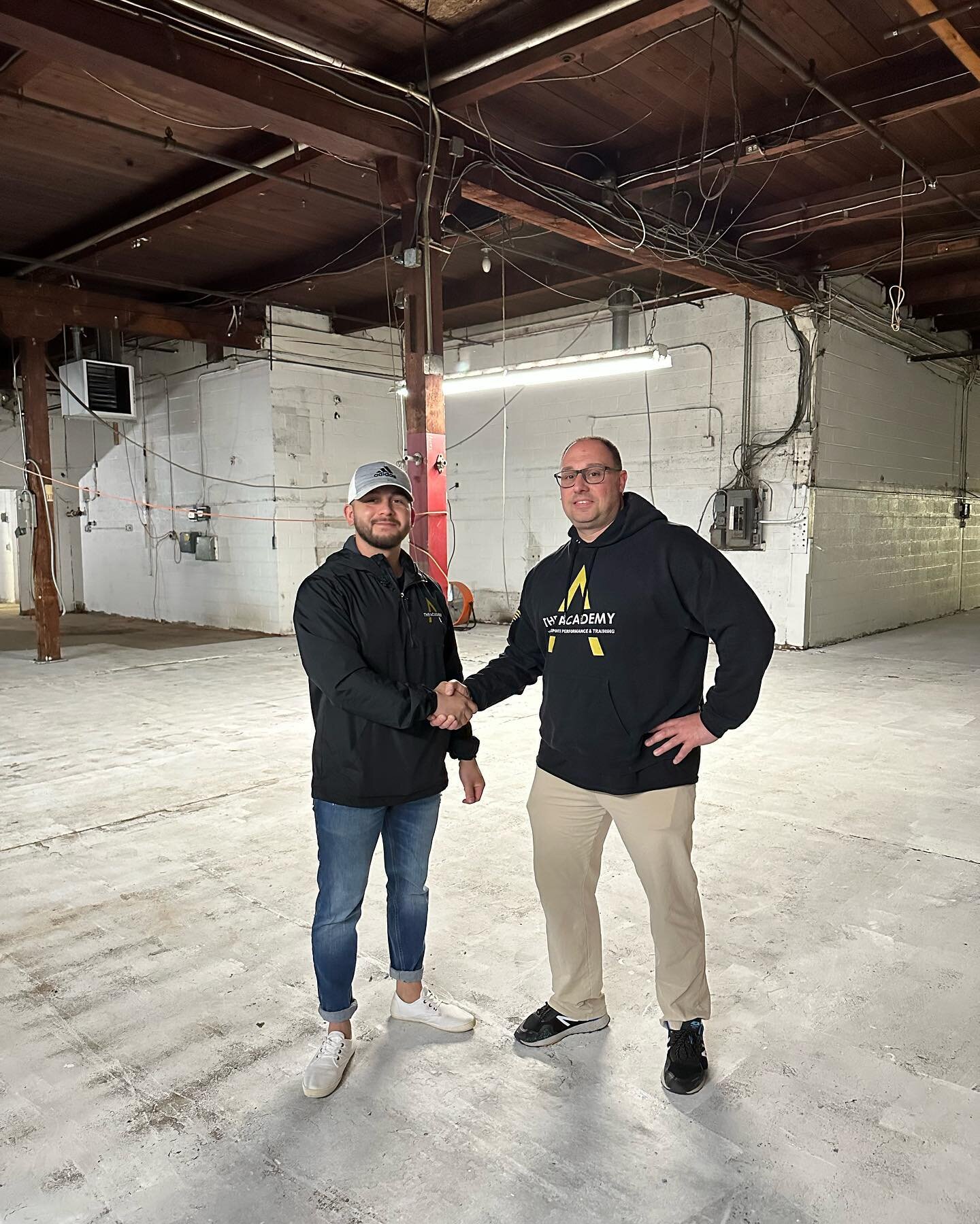 This is all because of our Academy family ❤️🙏🏻

Words can&rsquo;t describe how grateful myself and Harry are to get the opportunity to relocate to a bigger space.🚀📈

We can&rsquo;t thank you all enough for believing in us, our coaches, and our pr