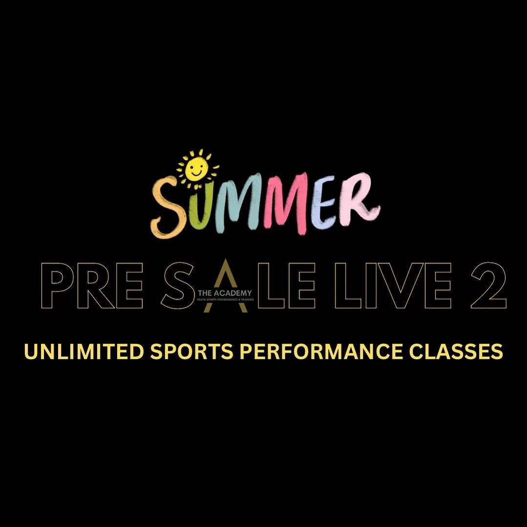 Unlimited classes all summer! ⚡️☀️

6 days per week ~Monday - Saturday ‼️

Morning classes will run every 30 minutes from 9am to 12:30pm.💪

Afternoon classes from 5-7pm

Athletes will rotate through our 3 podded system MOVE | BUILD | WORK focusing o