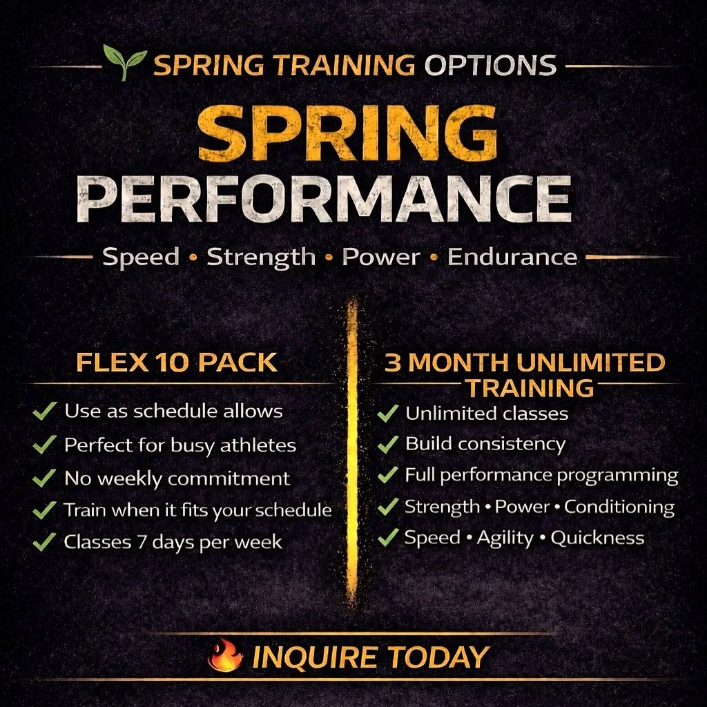 Text the word &ldquo;sport&rdquo; to 📲908.540.6936 to learn more about our spring options!

📍GARWOOD NJ

#strengthtraining #speedtraining#movebetter#workharder#levelup