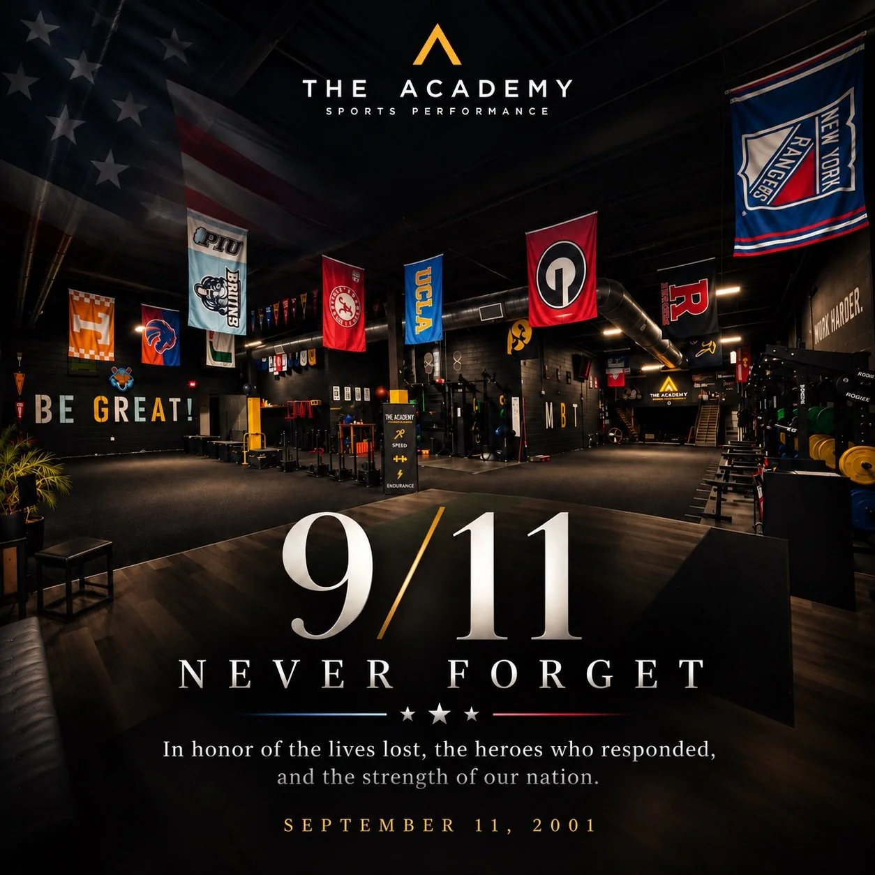 Today we remember the lives lost, honor the heroes who answered the call, and stand together in remembrance. 🇺🇸

9.11.01 &mdash; Never Forget