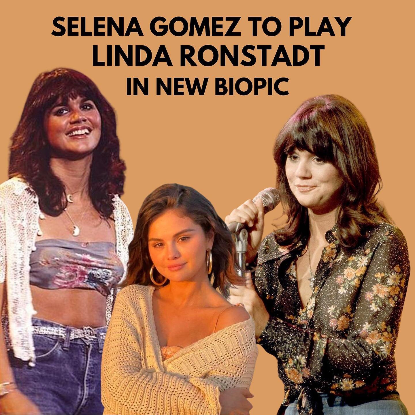 @lindaronstadtmusic will be portrayed by @selenagomez in an upcoming biopic, @variety has confirmed.

The music biopic is currently in pre-production, with producers including Ronstadt&rsquo;s manager who produced the 2019 documentary &ldquo;Linda Ro