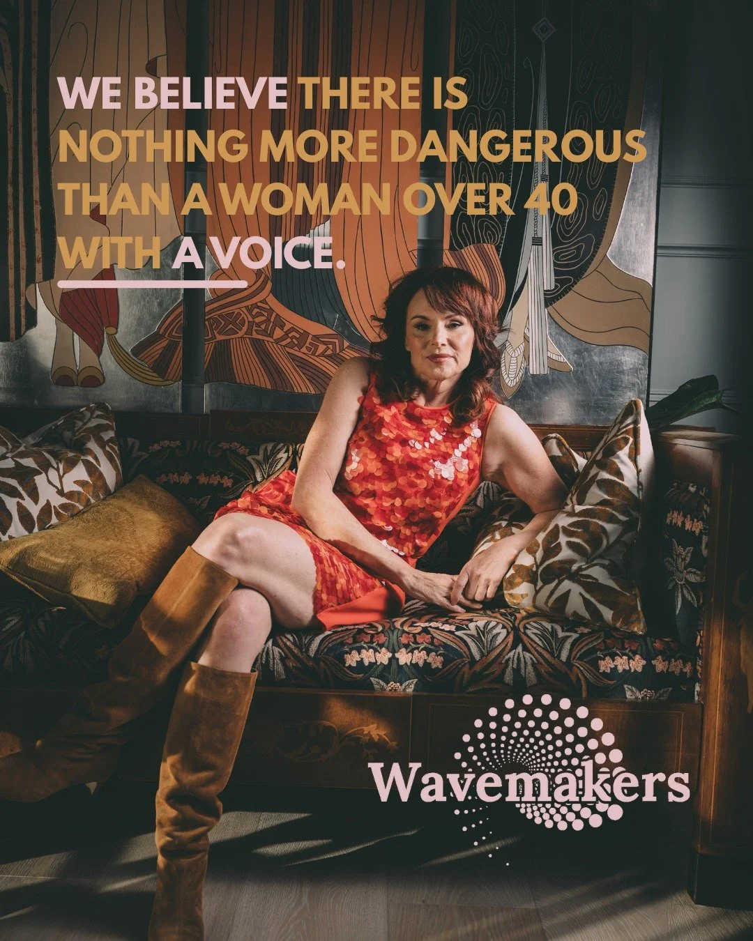 &ldquo;We believe there is nothing more dangerous than a woman over 40 with a voice.&rdquo;

And we&rsquo;re here to make sure the world hears it. 

Only for Pioneers: Join our community to get early and free access to exclusive artist content and re