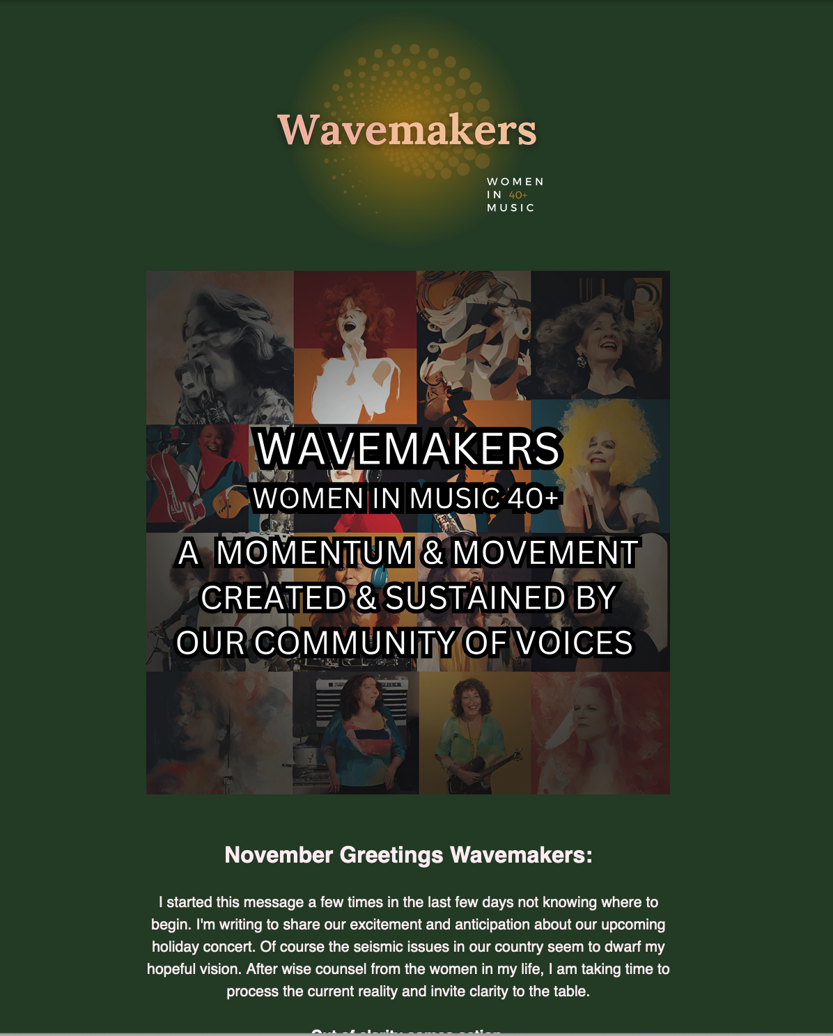 NOVEMBER 2024 NEWSLETTER