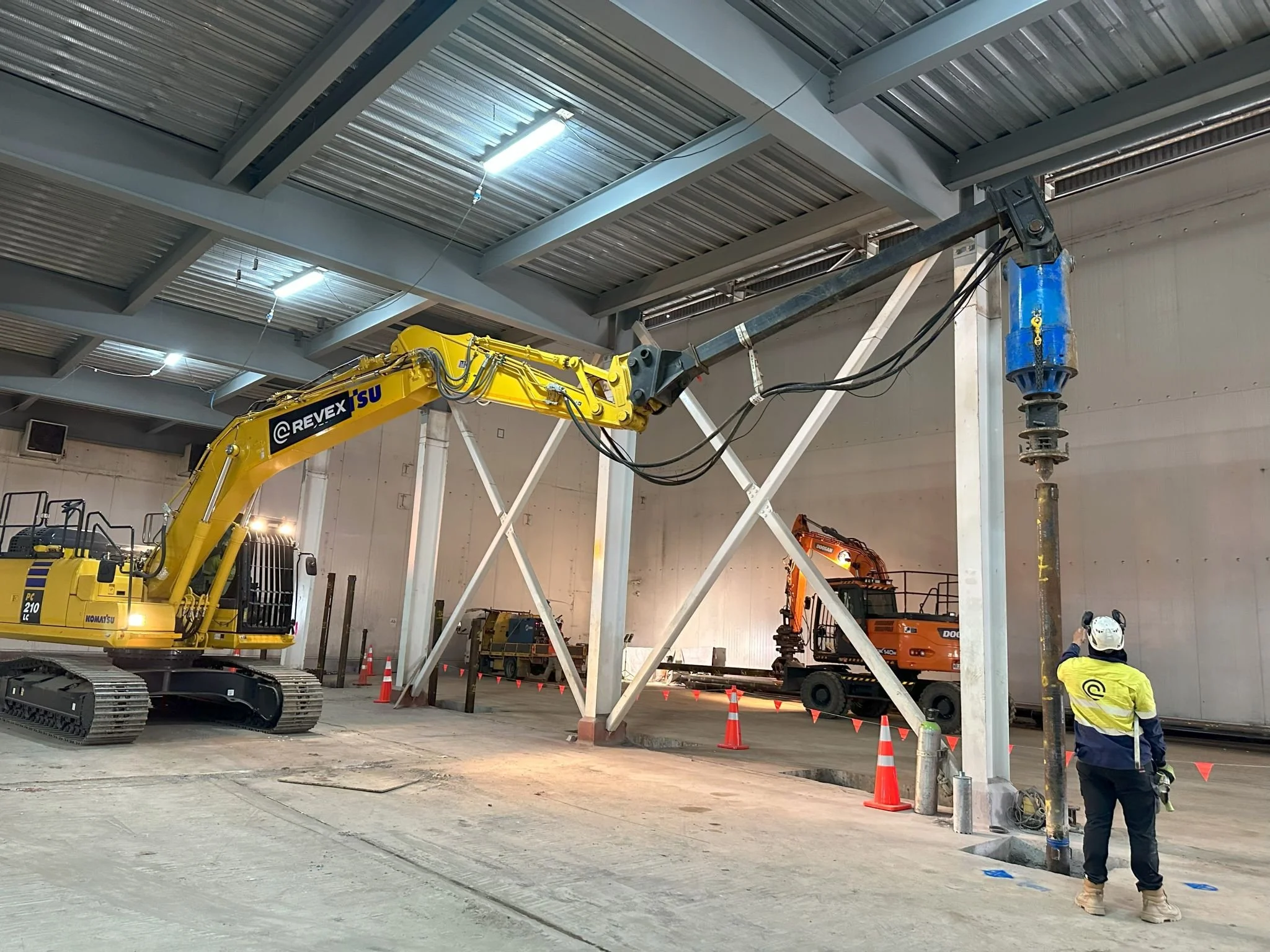 Tight Spaces for Piling