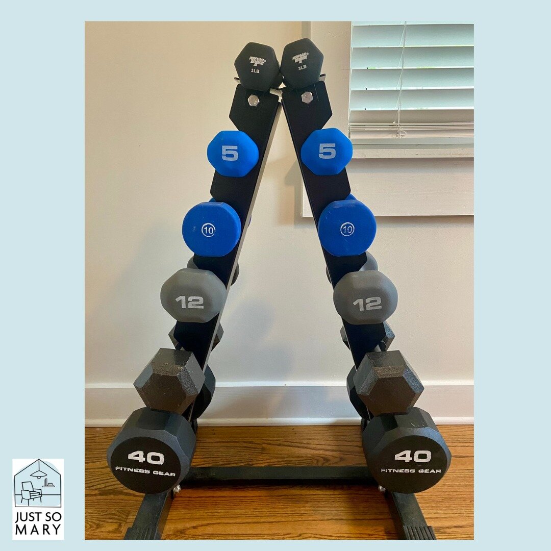 💪Tired of tripping over scattered weights?💪

Say hello to organization! Swipe left to see the transformation from chaotic floor clutter to a sleek and organized weight rack. 🙌 

Want your workout area to match the rest of your space? Check out thi