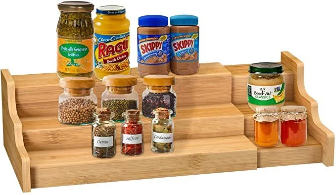 Amazon Bamboo Spice Rack 
