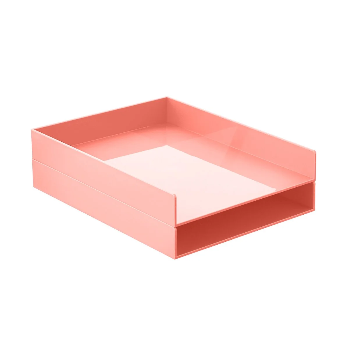 Container Store Poppin Stackable Letter Tray 