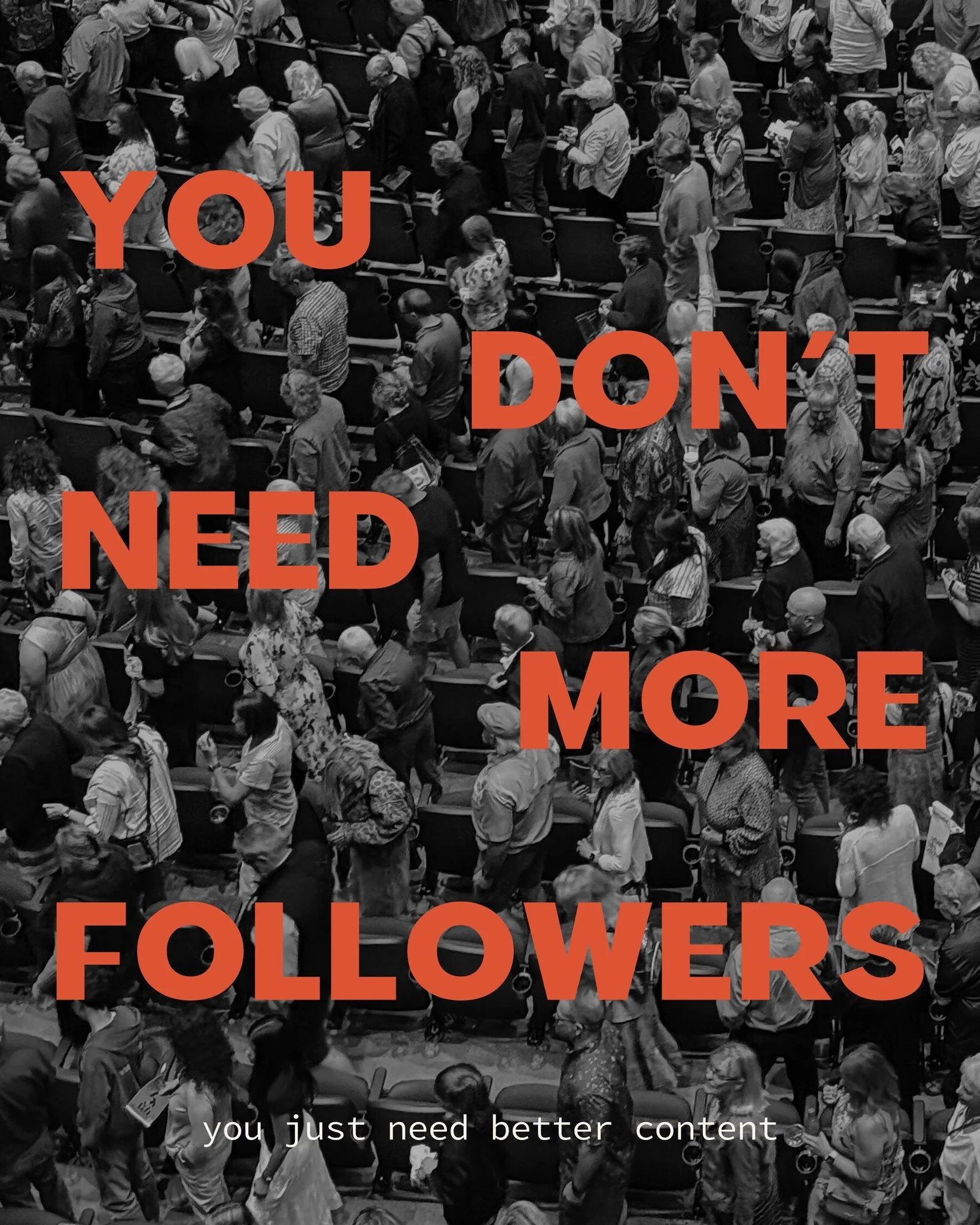 Hot take: 1,000 followers who actually care will always outperform 100,000 who don't. The brands winning on social aren't the ones with the biggest audiences, they're the ones with the most invested ones. An engaged niche community converts, advocate