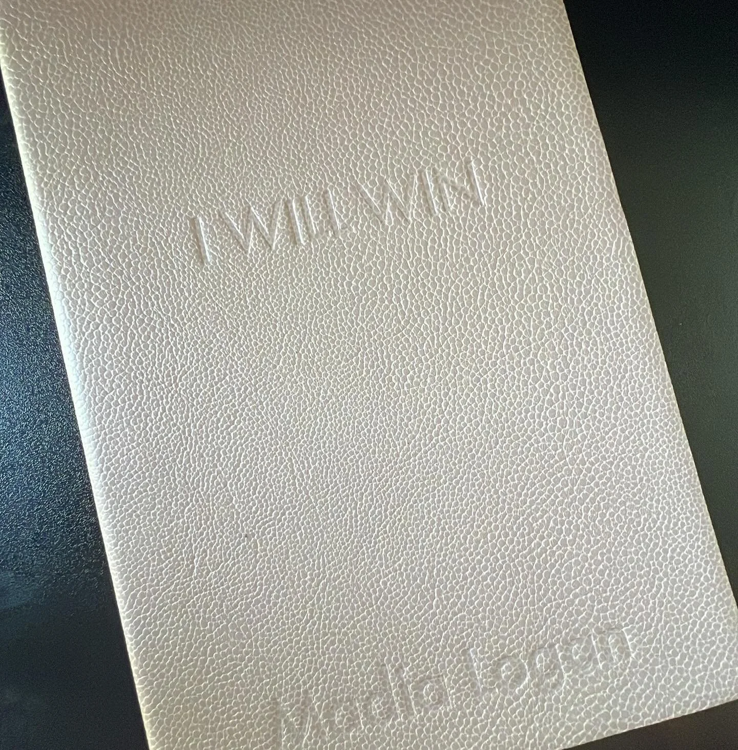 I win every time I get a good embossed journal. 🤤 Thanks again @jennibick