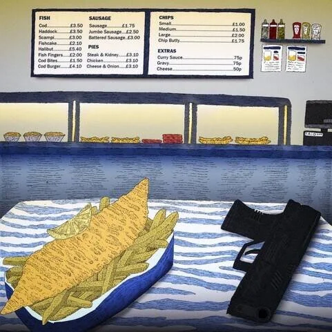 Lo Katana x God Gotti - Fish, Chips, &amp; Guns