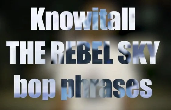 Knowitall &amp; bop phrases - Hart Island feat. The Rebel Sky