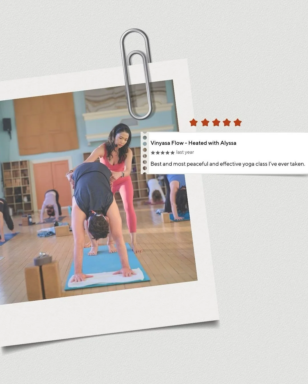 I spied on Classpass reviews and the verdict is in 😅

Reaching the next level as an E-RYT i.e. Experienced Registered Yoga Teacher is a huge milestone. Nevertheless, the best teachers are still learning, and I will forever be a student of yoga 🪷🧘?
