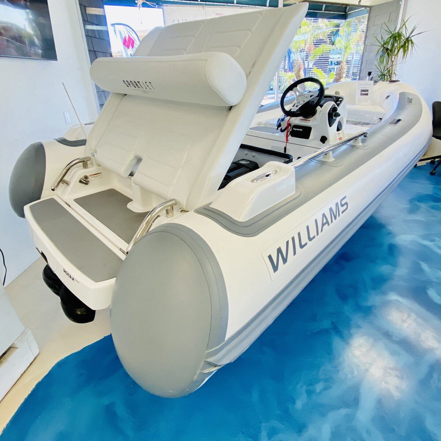 Loaded Williams Sport Jet 435 w/ 130 HP Rotex engine.
Easter Weekend Special - $74,950
Call Shelter Island Inflatables @ 619.222.1200

#shelterislandsandiego #easter2023 #williamsjettenders #rotex #tenders #sandiegocalifornia #inflatableboats