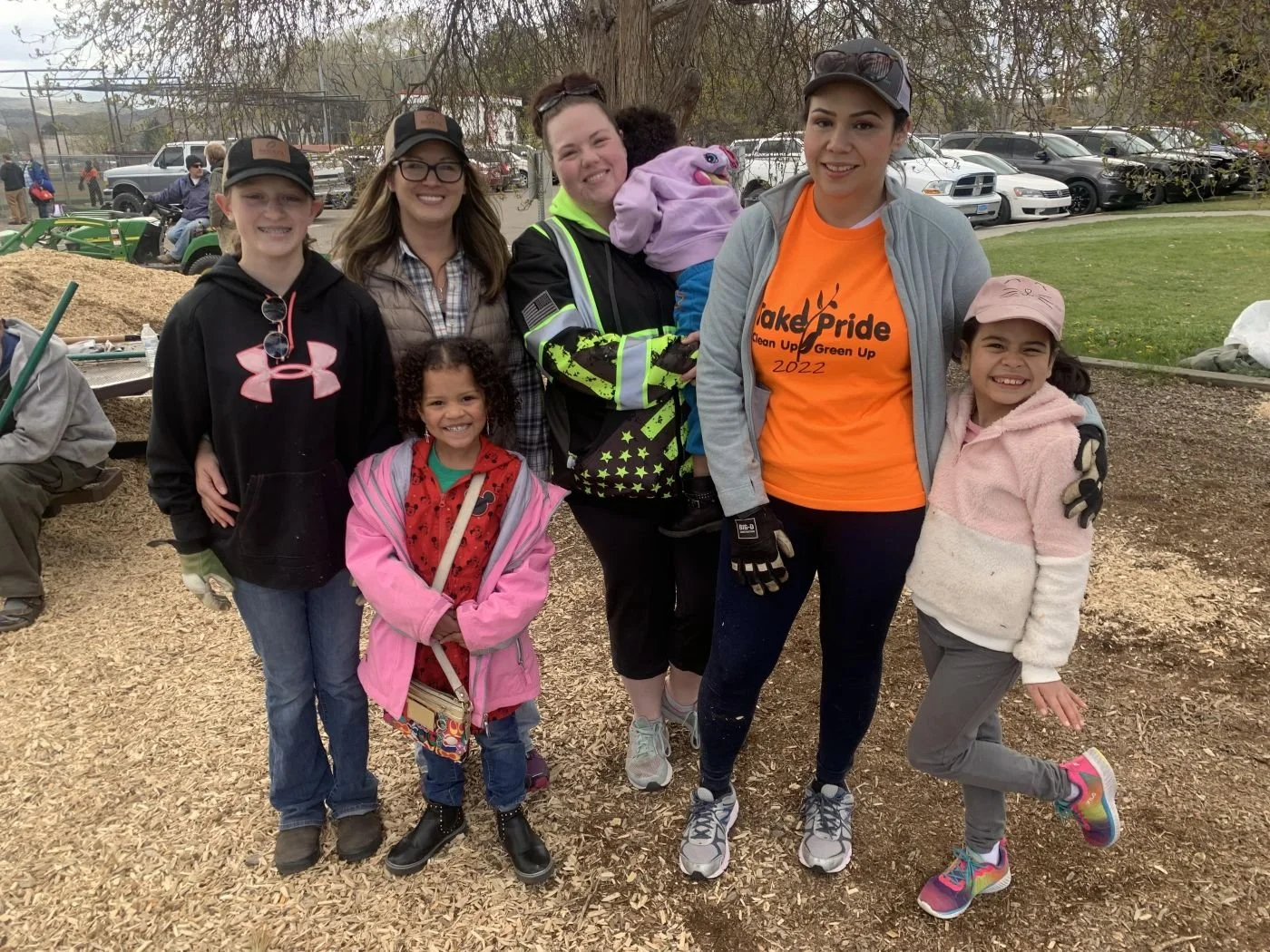 Rotary Elko Rotarians at Work Johnny Appleseed park.jpg