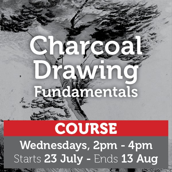 Beginner Charcoal Course in Chapel Hill, Hillsborough, Durham