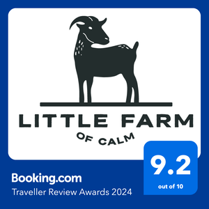 Booking.com Traveller Review Award 2024 — Little Farm of Calm wellness retreat, Benalla Victoria