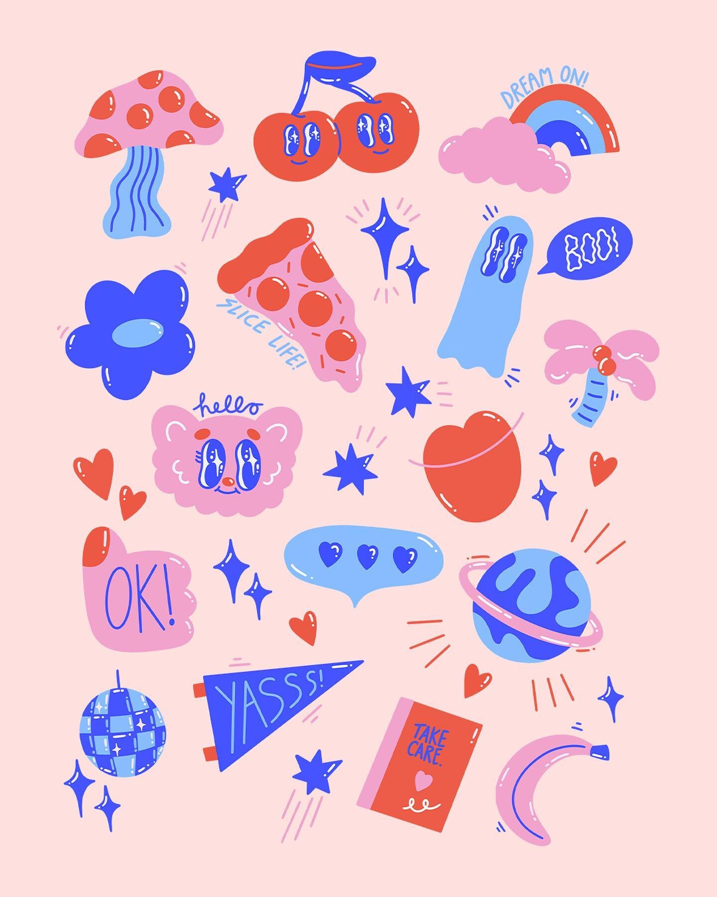 I&rsquo;ve been working on updating my portfolio and revisiting older pieces to give them a bit of love 💕

Now vs. 2021, cute back then but even cuter now 🥹💫☁️

#illustration #artist #creativecommunity #art #creative #doodles #illustrator