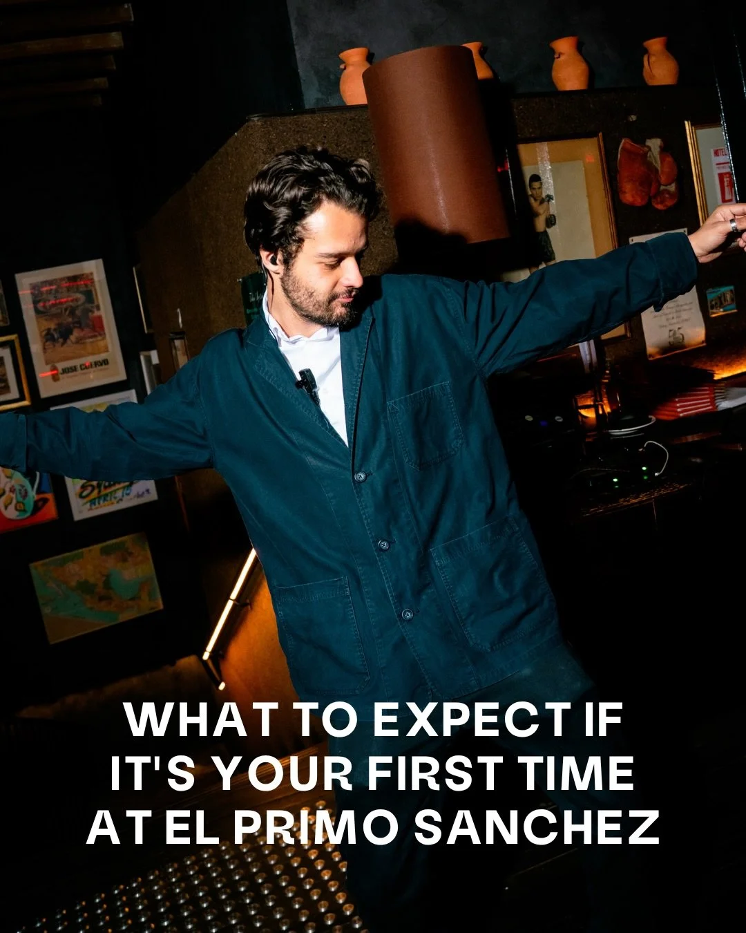 First time? Don&rsquo;t worry, we&rsquo;ve got you. Swipe for the deets on Sanchez 👉