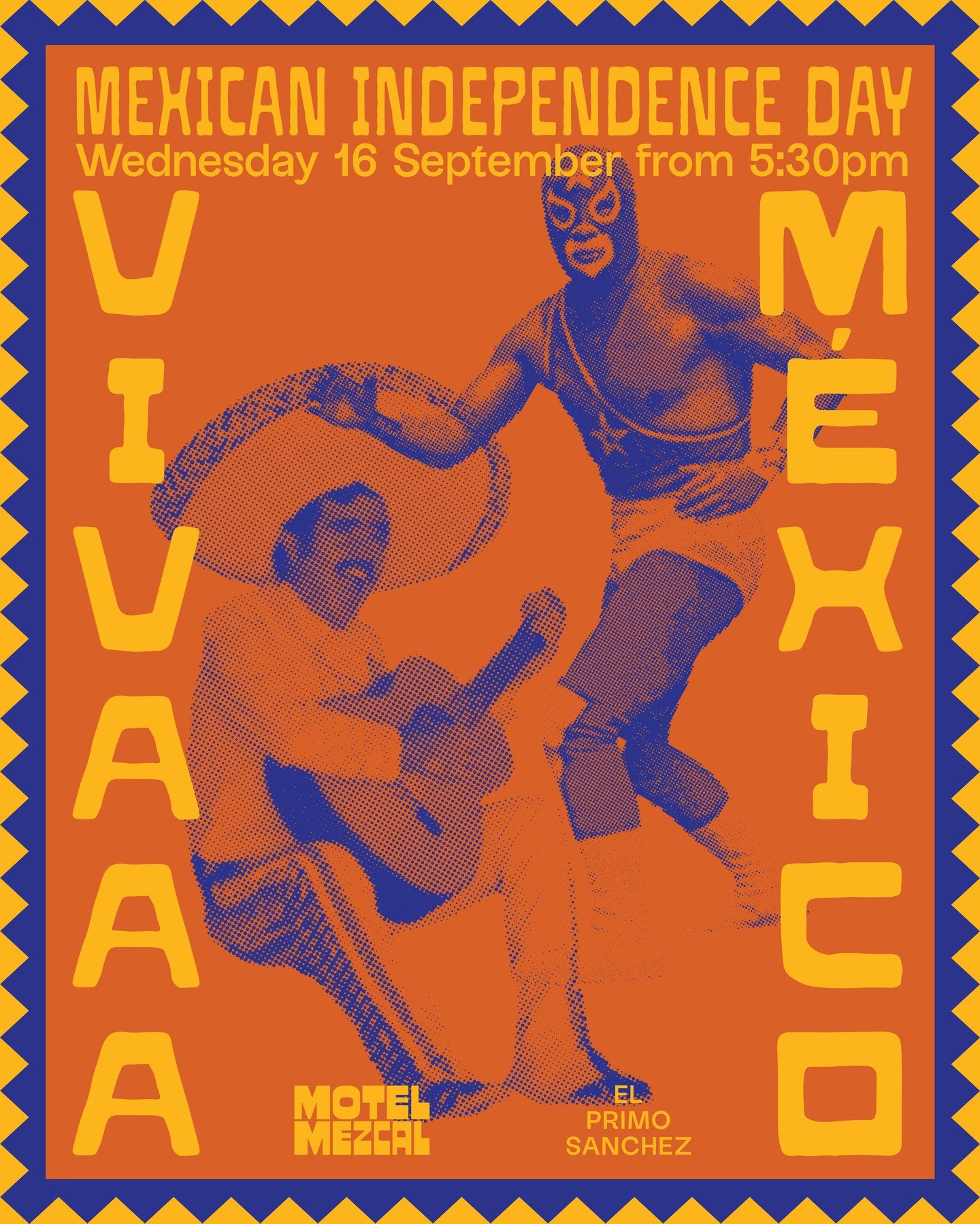Once a year, Sanchez gets patriotic 🧡 Mexican Independence Day on Crown St, with our compadres at @motelmezcal on Wednesday, 16 September. We're talking $6 tacos all night, a special cocktail menu (including a LITRE of Michelada-style cerveza... 👀)
