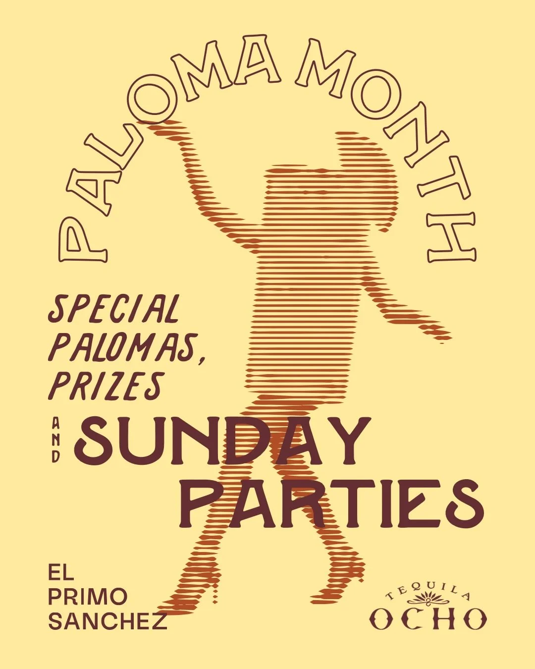 This October it&rsquo;s Paloma Month on Crown St with our compadres at @tequilaocho: a special paloma menu pouring all month, and a Paloma Party every Sunday from 5:30pm, each with its own theme and lineup:

🇮🇹 Sun 4 Oct &ndash; &lsquo;Mamma Mia, Q