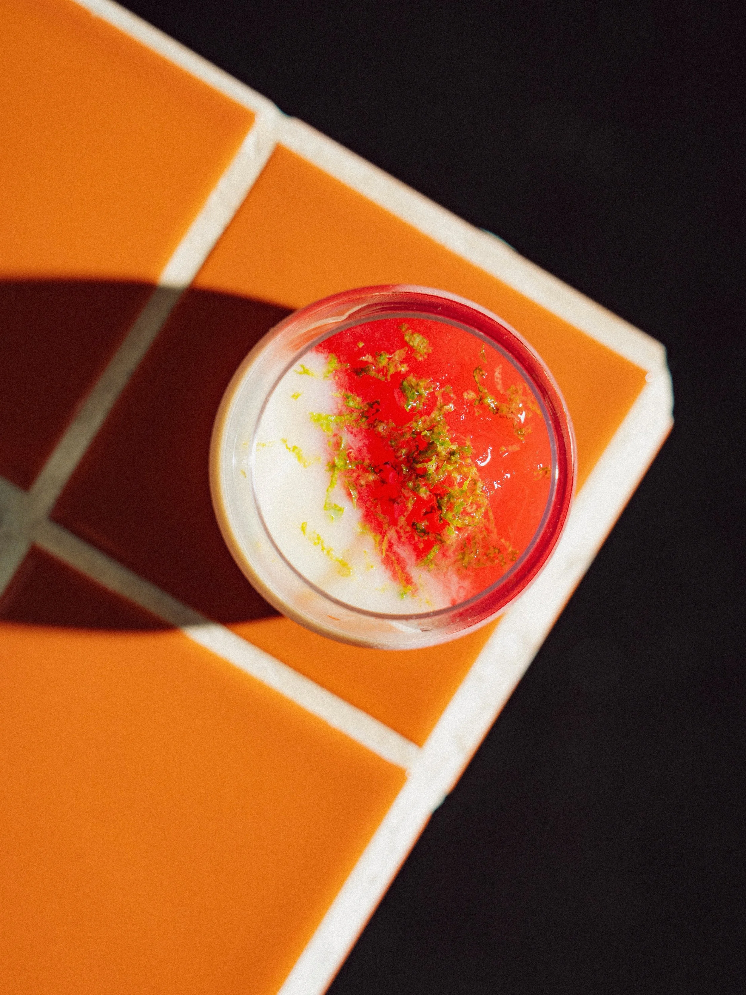 One to try tonight: our signature @patron slushies, mixed into  a Mexican take on a Miami Vice &mdash; our Cancun Vice 👀 Mango Lassi (patr&oacute;n reposado tequila, tropical mix, coconut water, macadamia) + Colorado (patr&oacute;n blanco tequila, r
